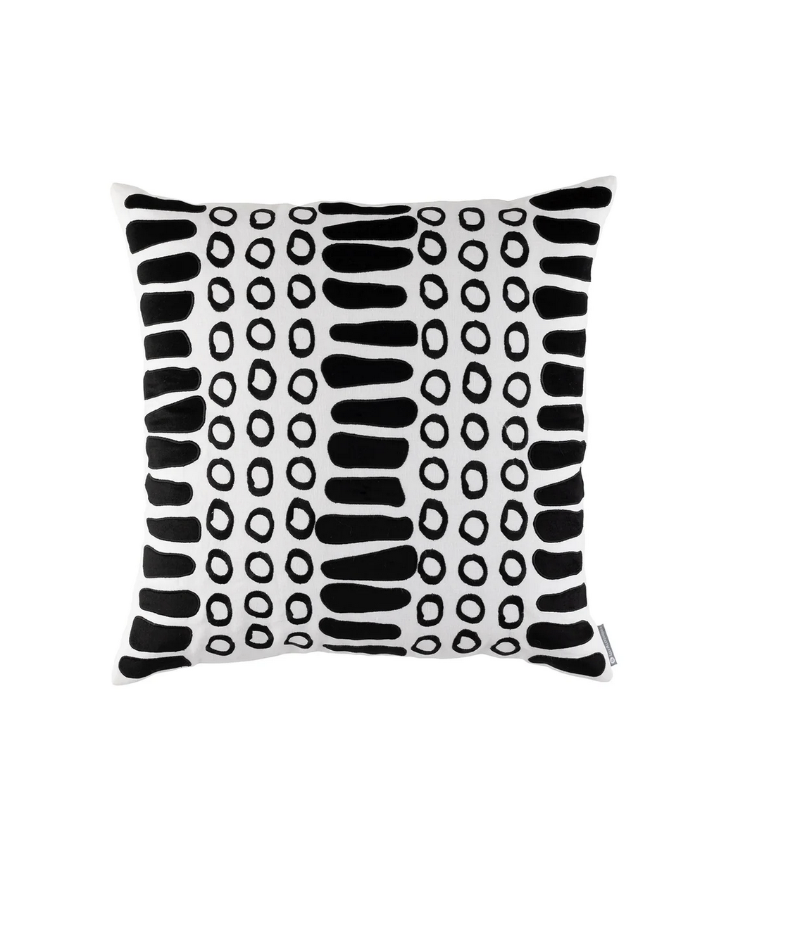 Peru White Linen Decorative Pillow