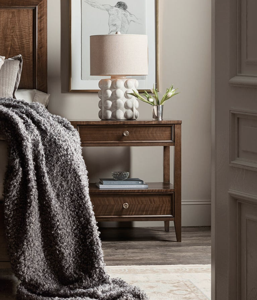 Archives Open Two Drawer Nightstand