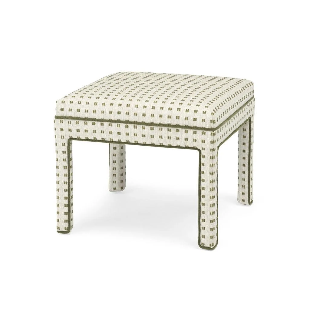 Customizable Custom Choices 22" Square Ottoman with Legs