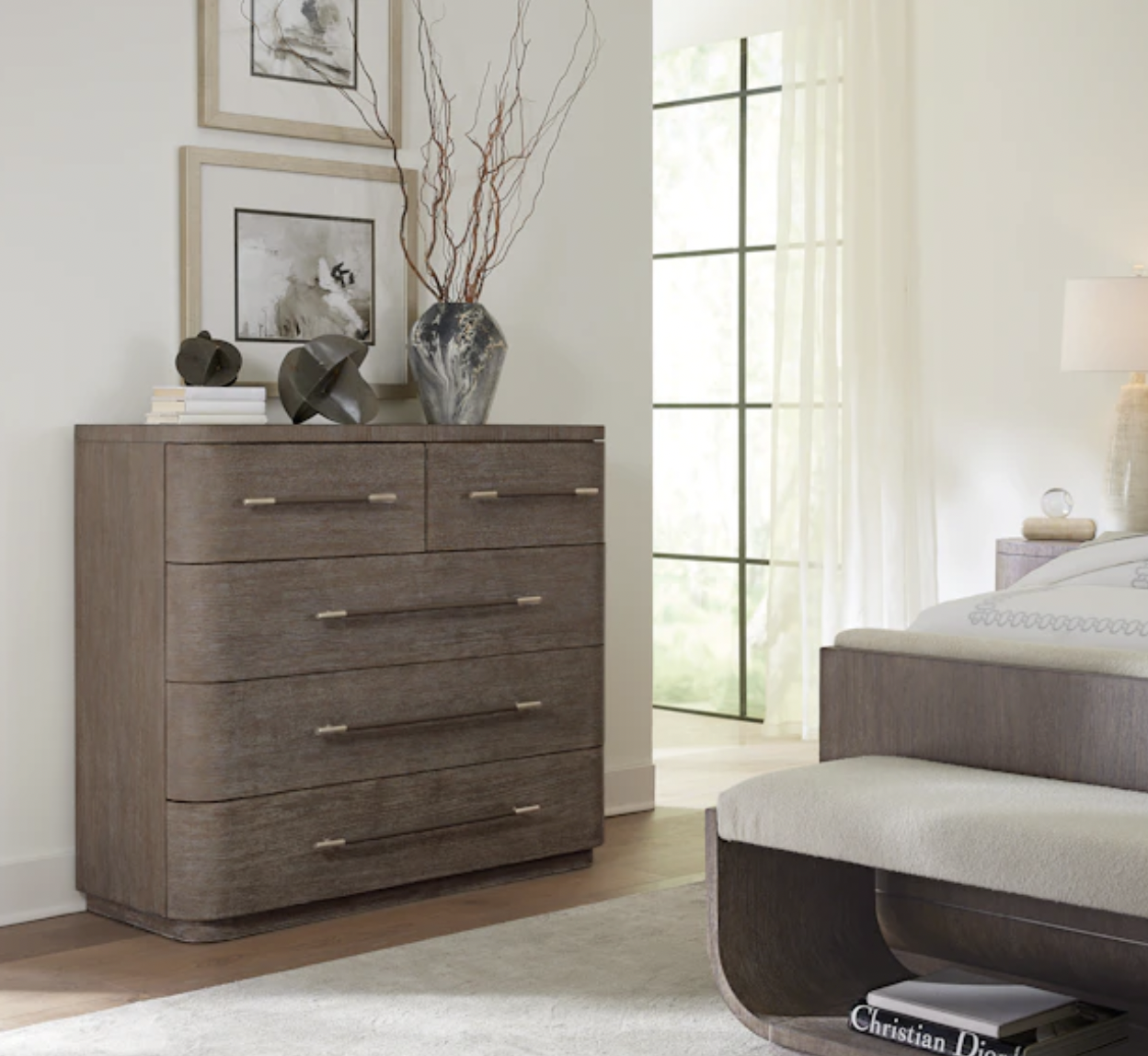 Dark Modern Mood Bachelors Chest