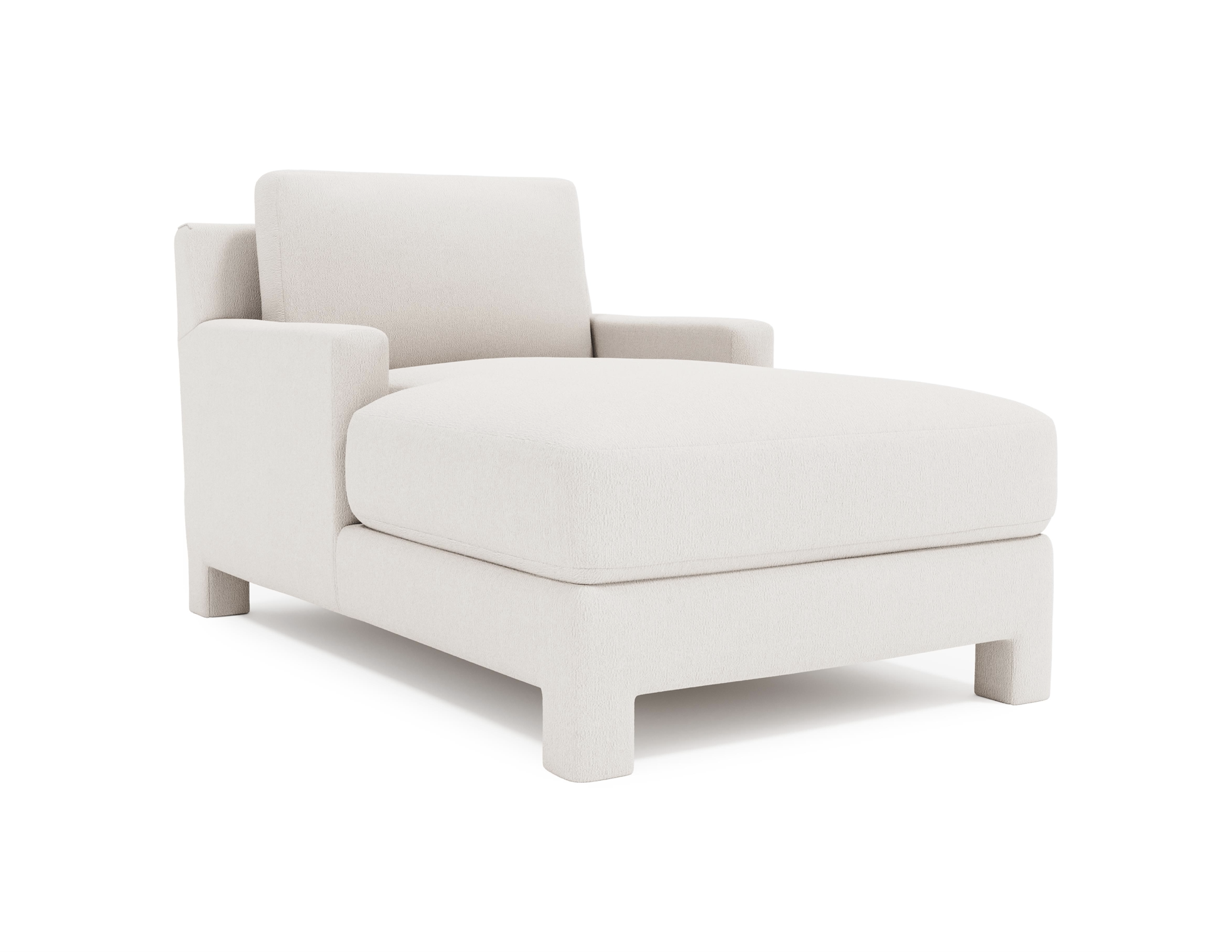 Customizable Mily Fabric Chaise