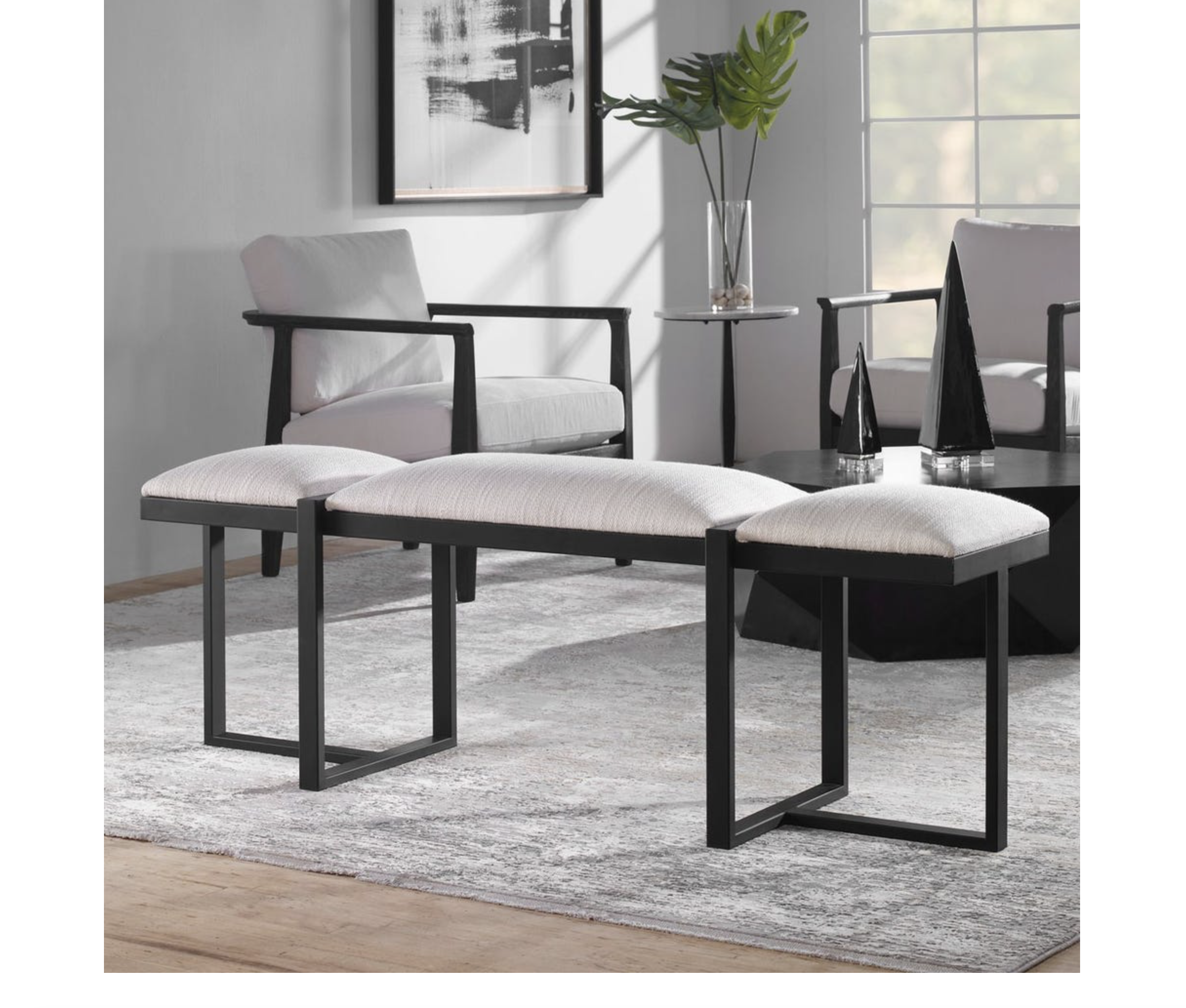 Triple Cloud Bench