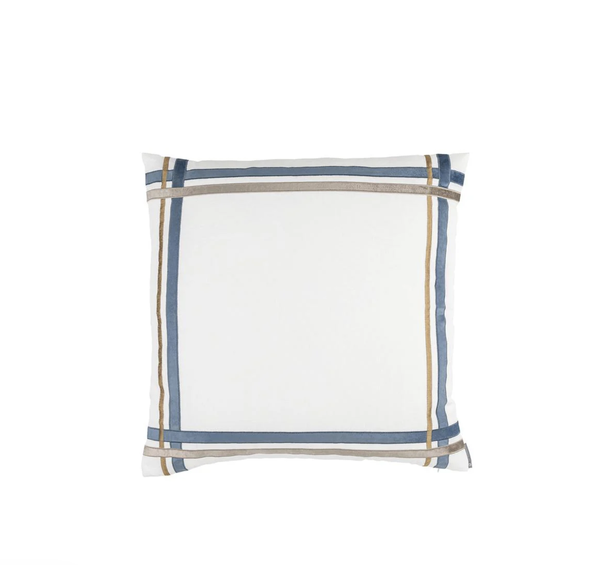 Oliver White Linen Decorative Pillow