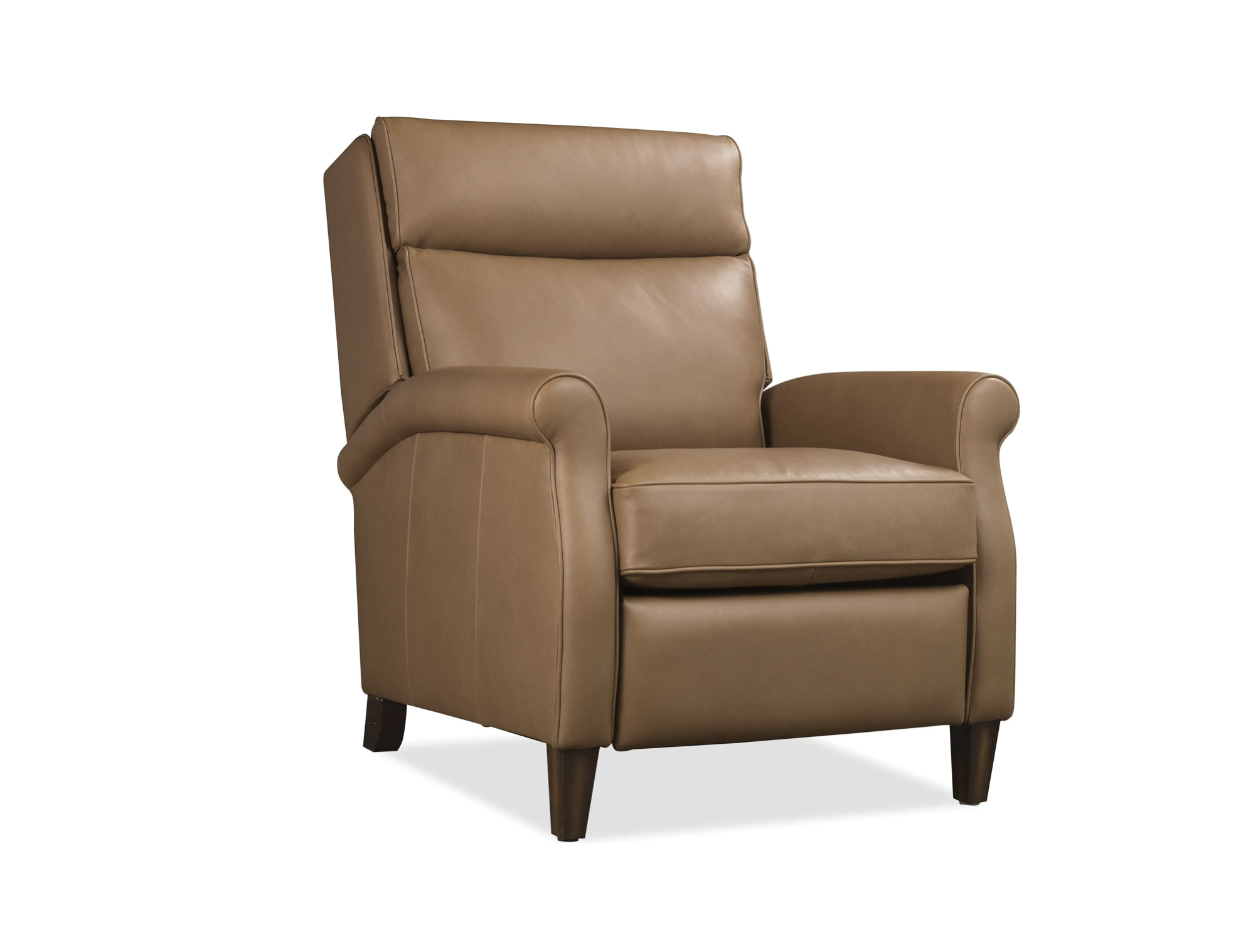 Billows Caramel Randall Power Recliner with Pop-Up Headrest