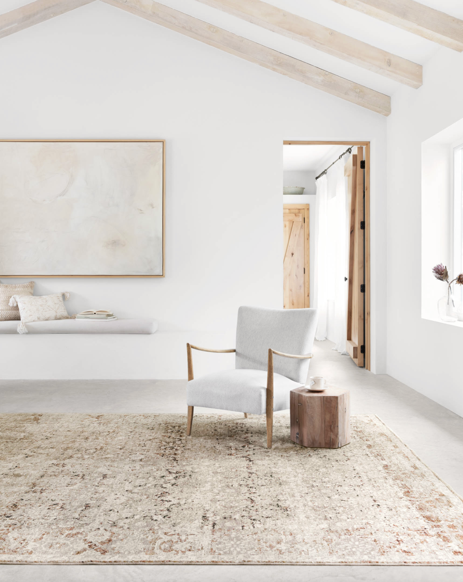 Natural Rust Theia Area Rug