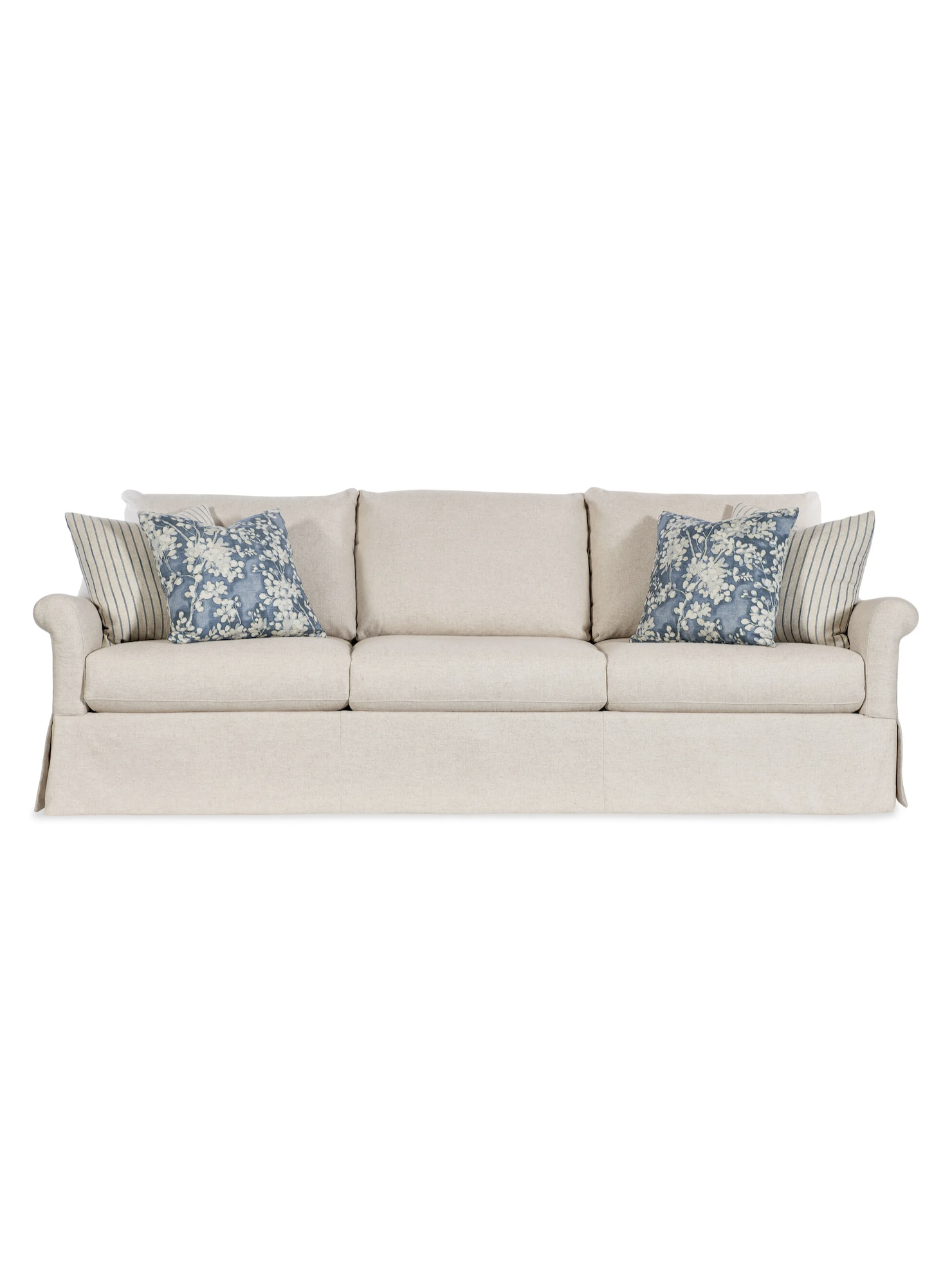 Customizable Emme Skirted Grand Sofa