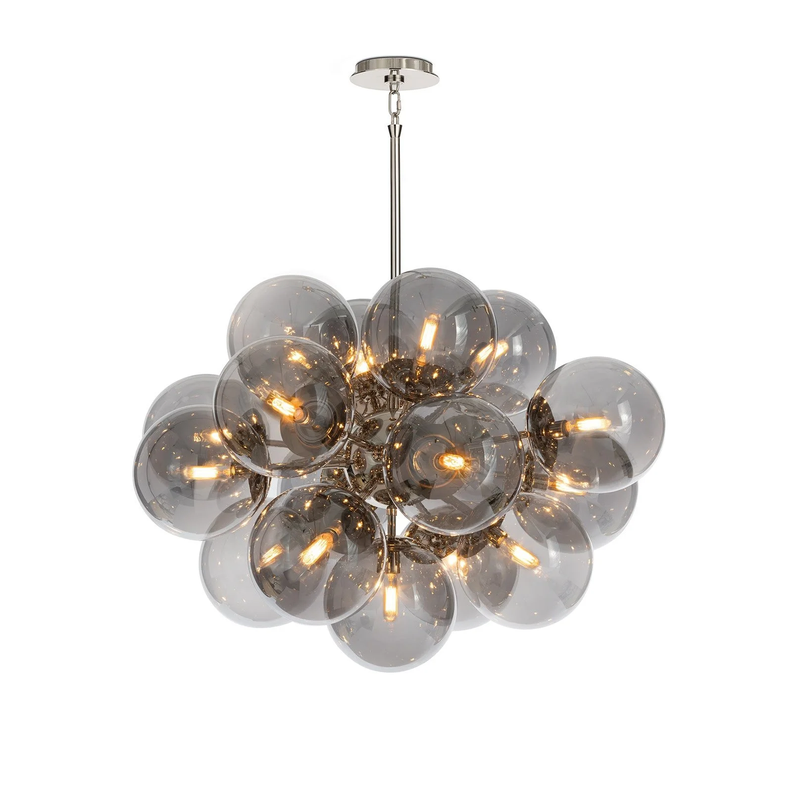 Black Nickel Shine Chandelier