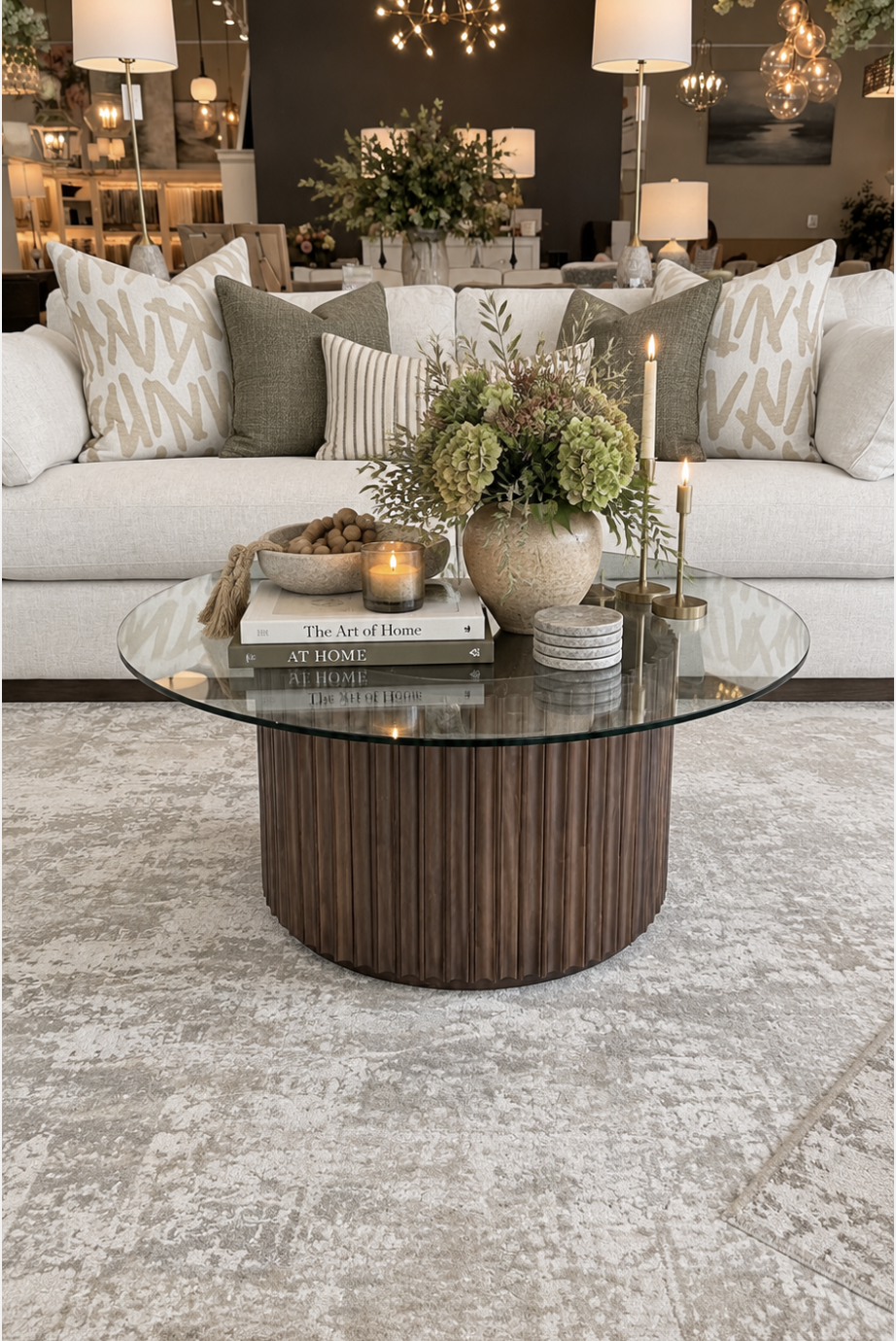 Customizable Glacier Coffee Table