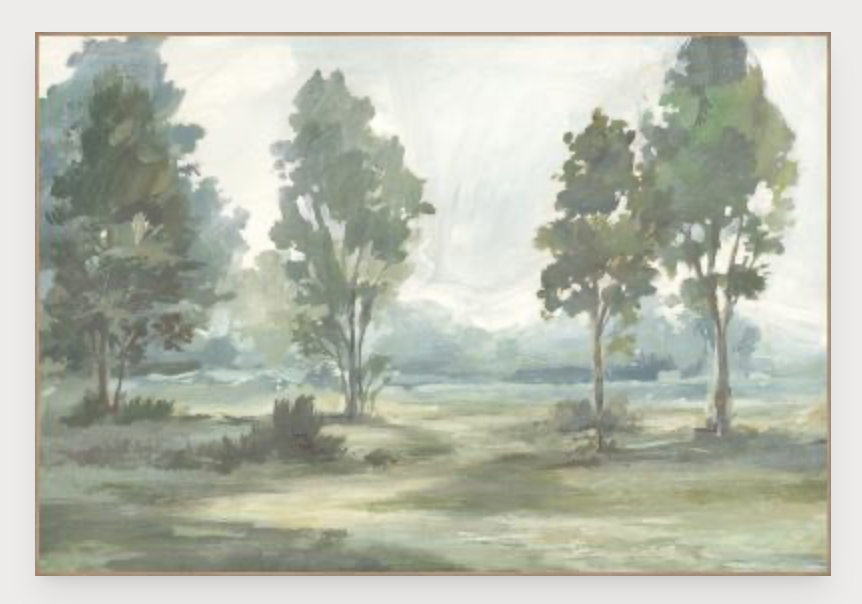 Framed Landscape Study
