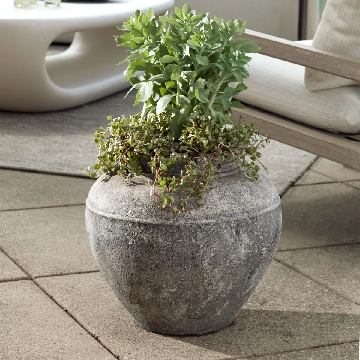 Echoes of Time Outdoor Planter