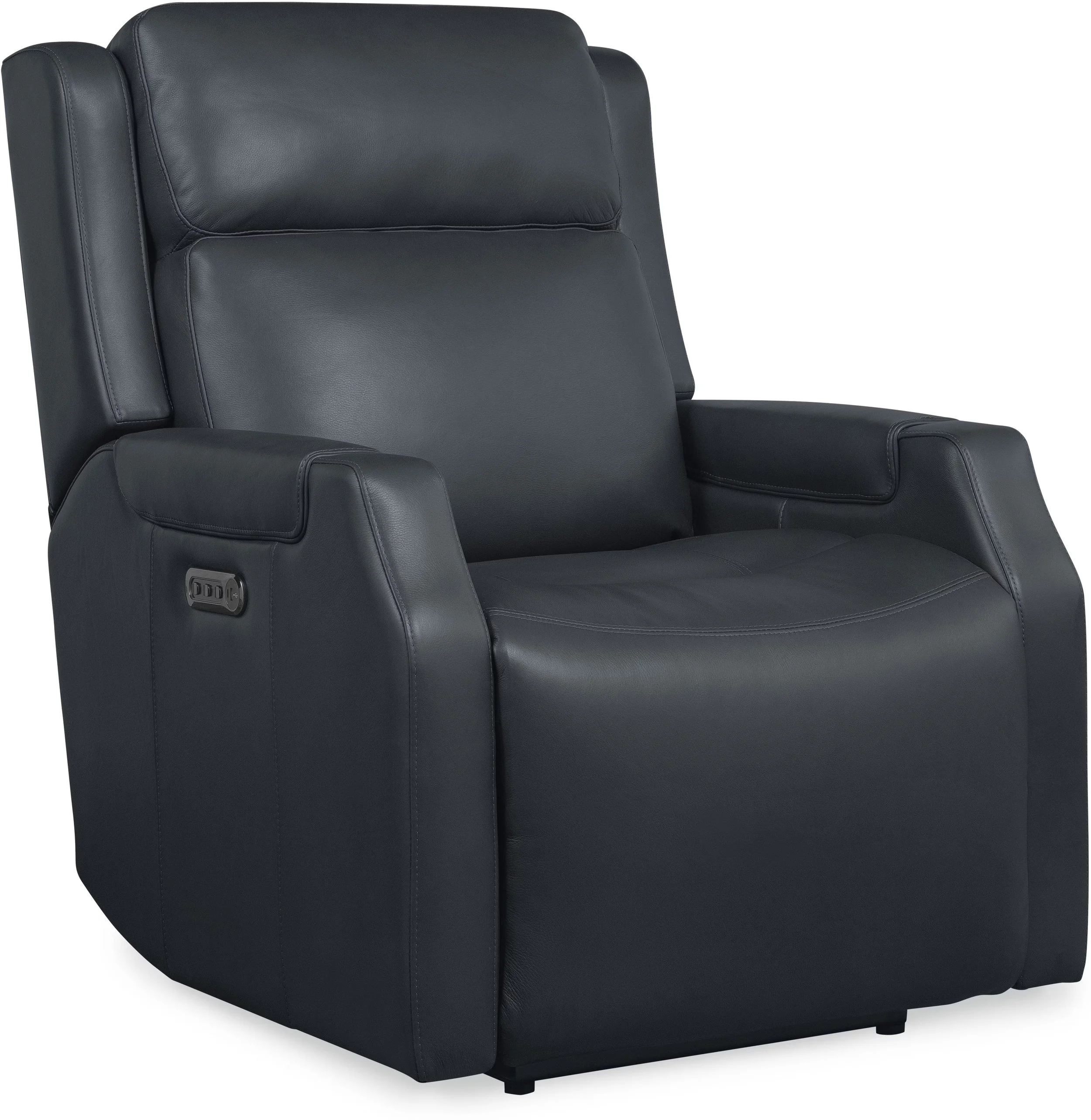Salvo Denim Nelson Zero Gravity Power Recliner