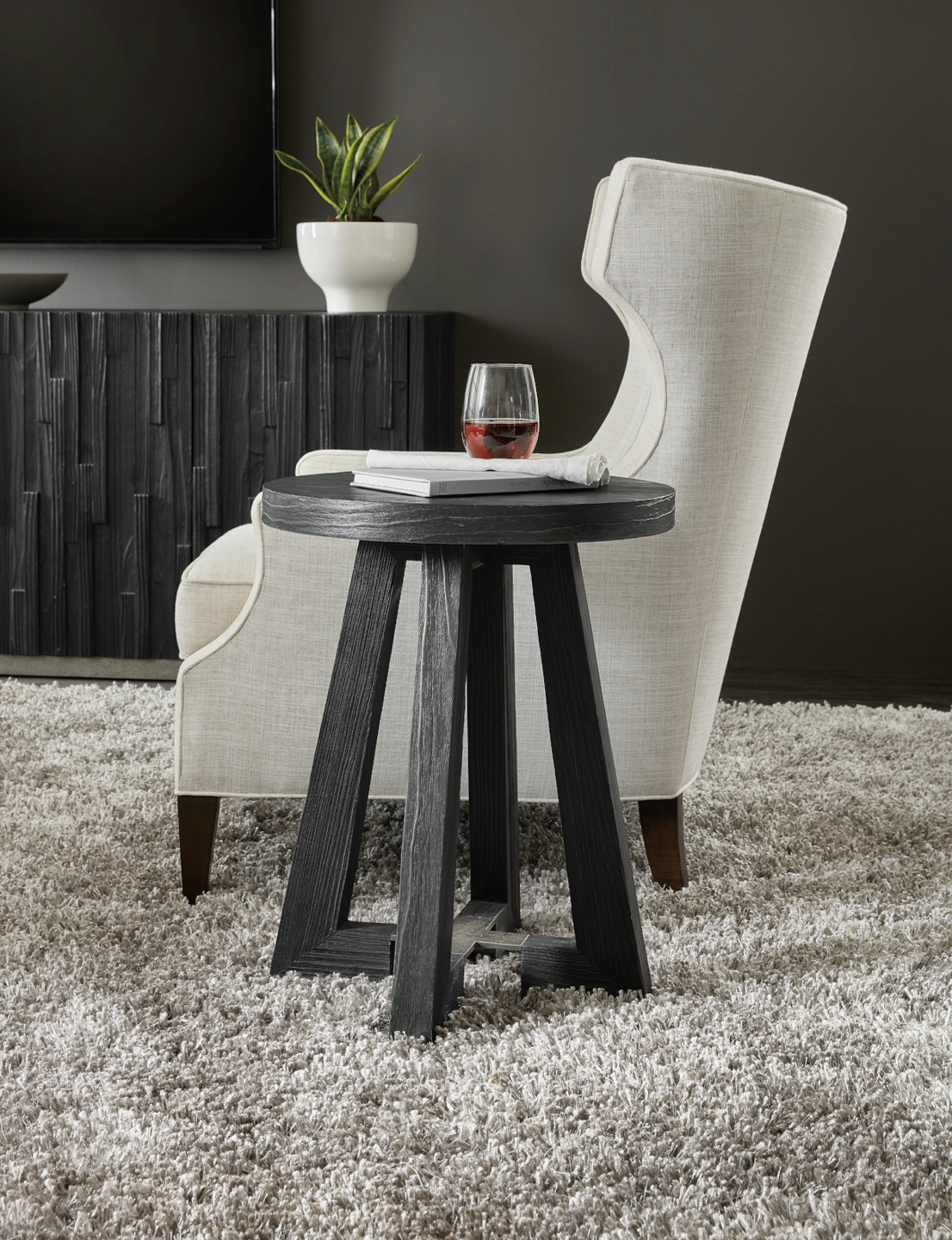 Chapman Shou Sugi Ban Side Table