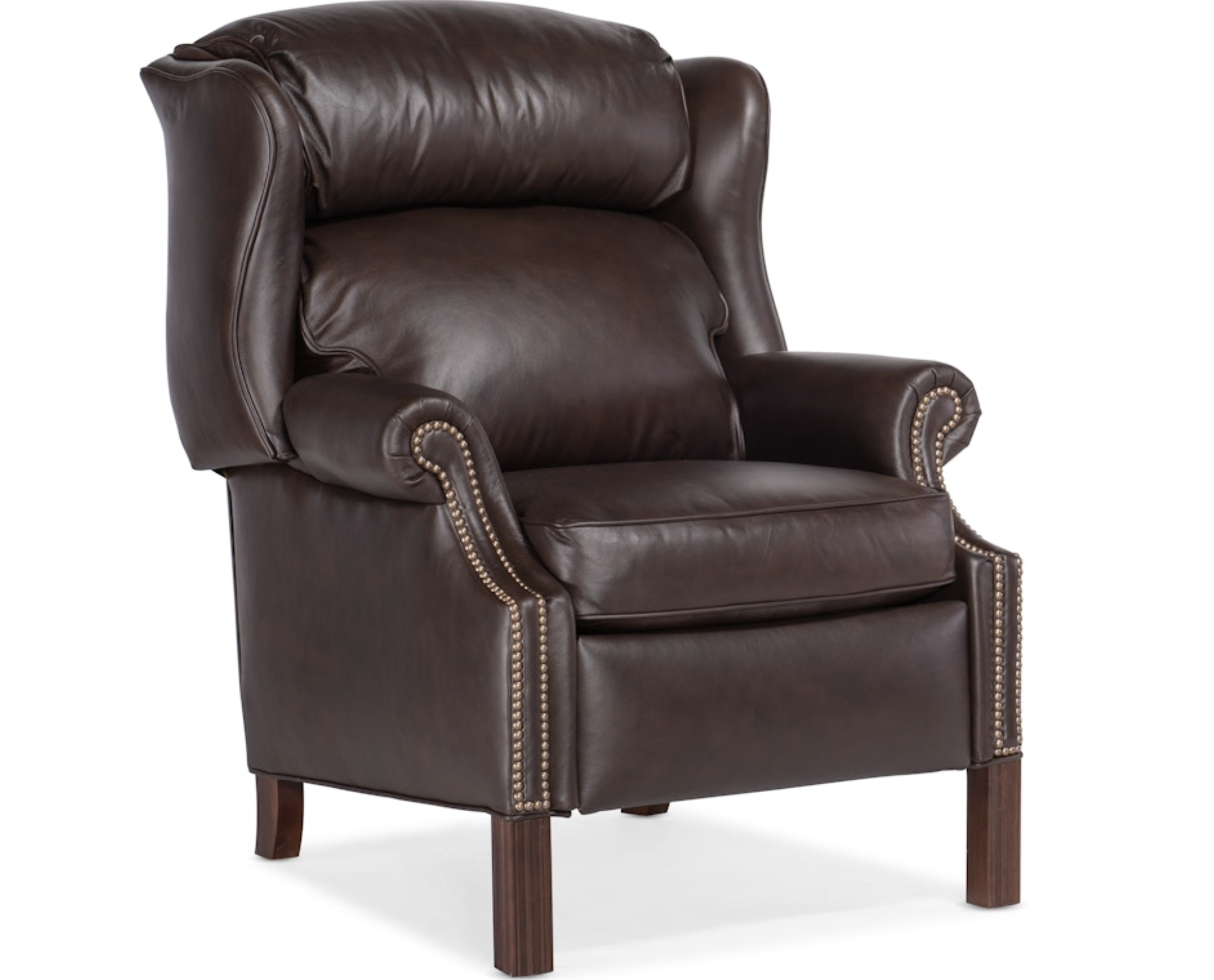 Customizable Chippendale Reclining Wing Chair