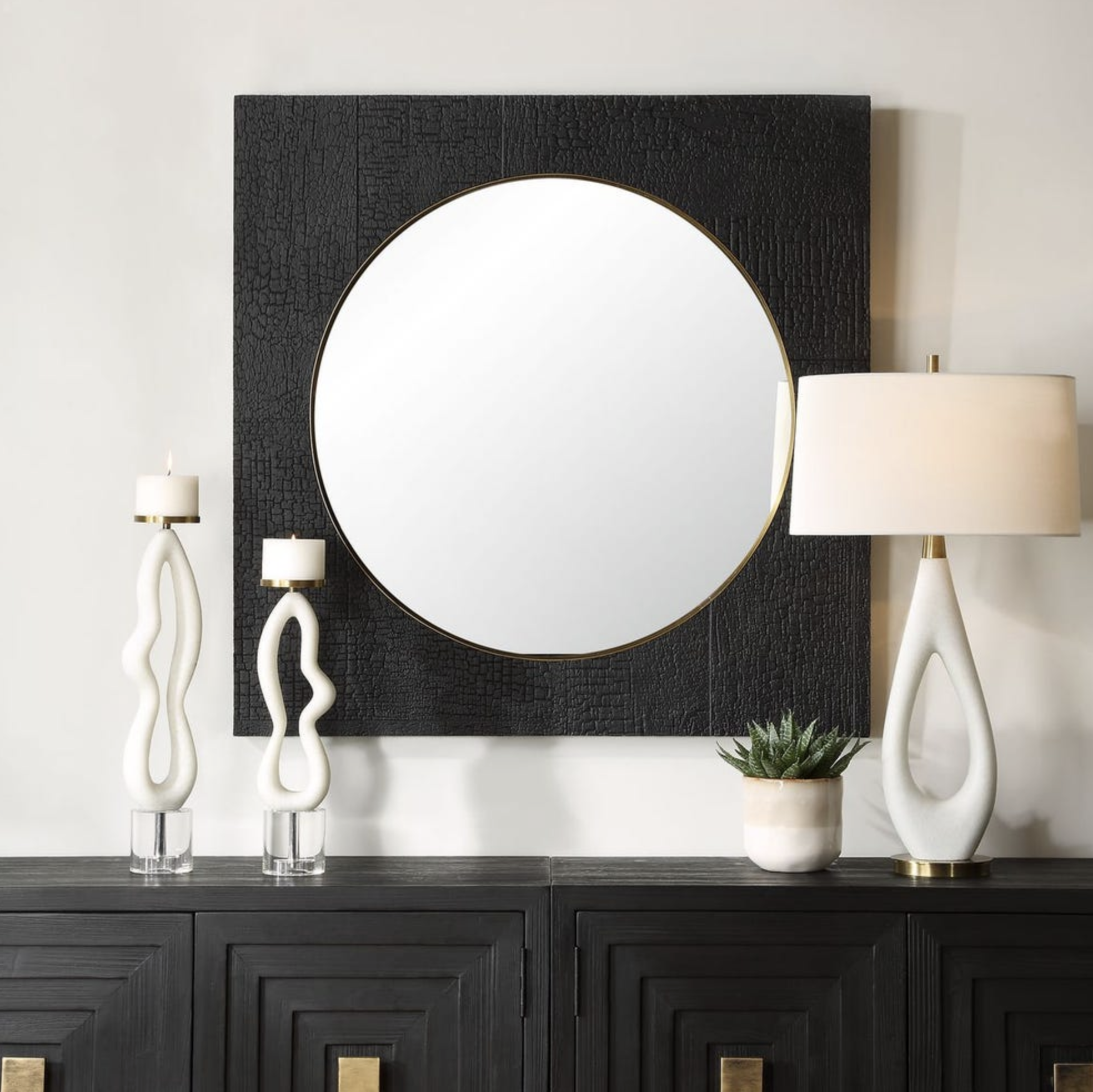 Ember Square Mirror