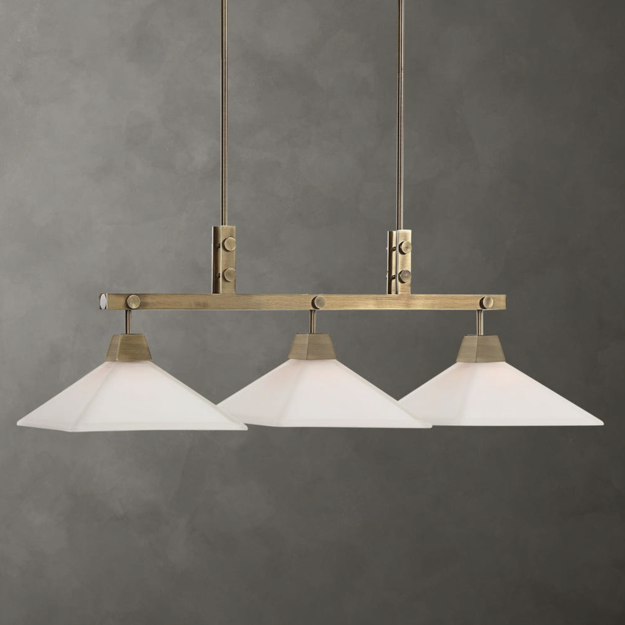 Brookdale 3 Light Linear Chandelier