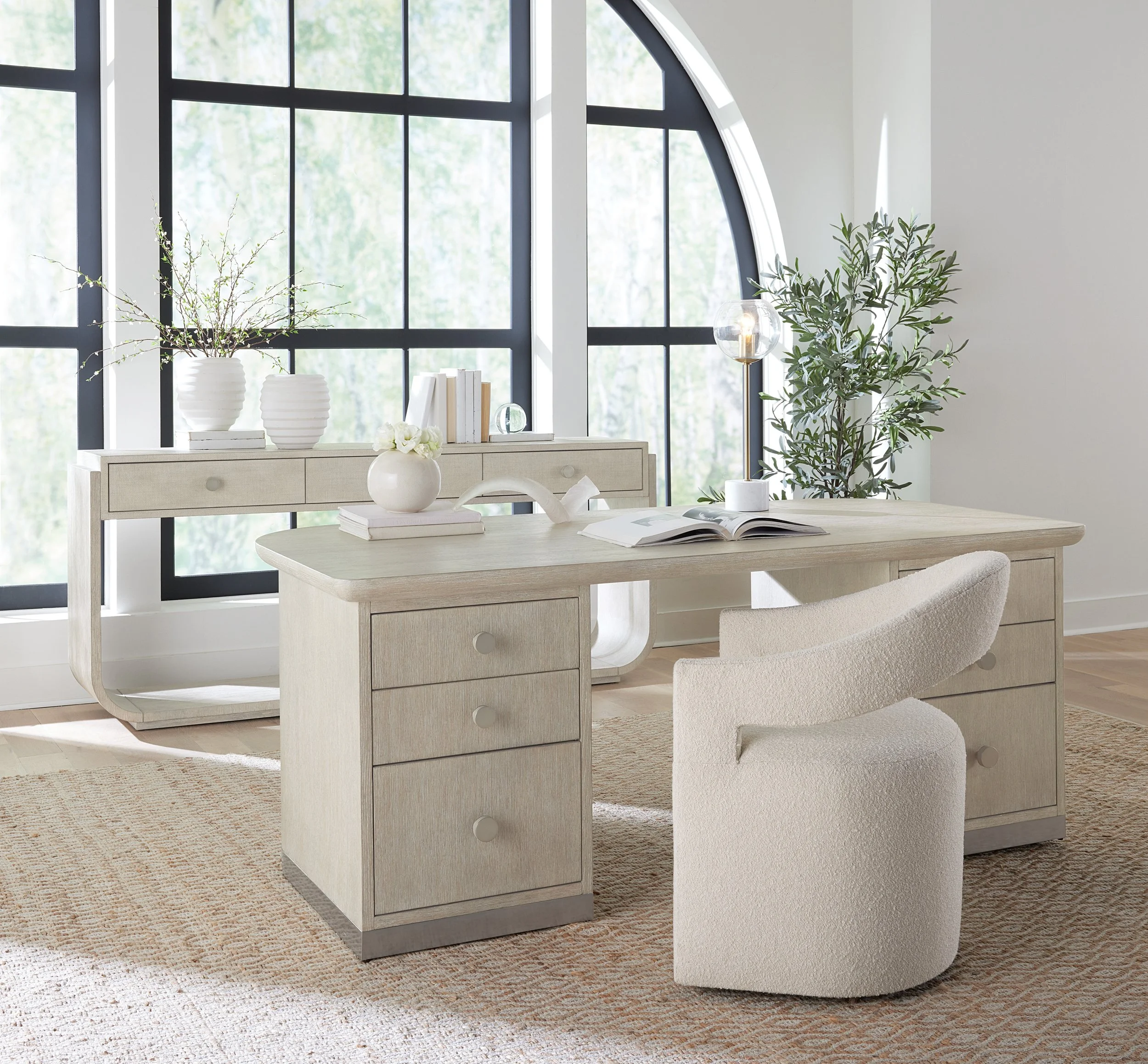 Light Modern Mood Executive Desk