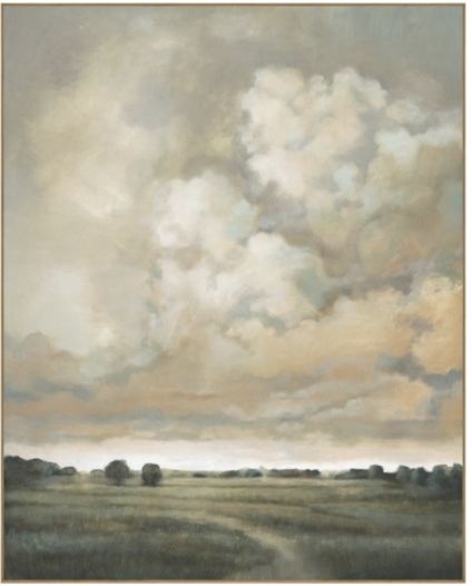 The Sky’s Embrace Framed Print