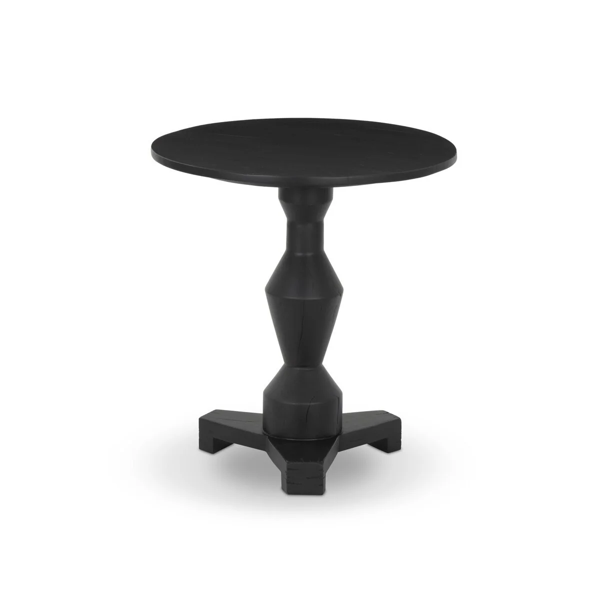Rivi End Table — Dark Reclaimed