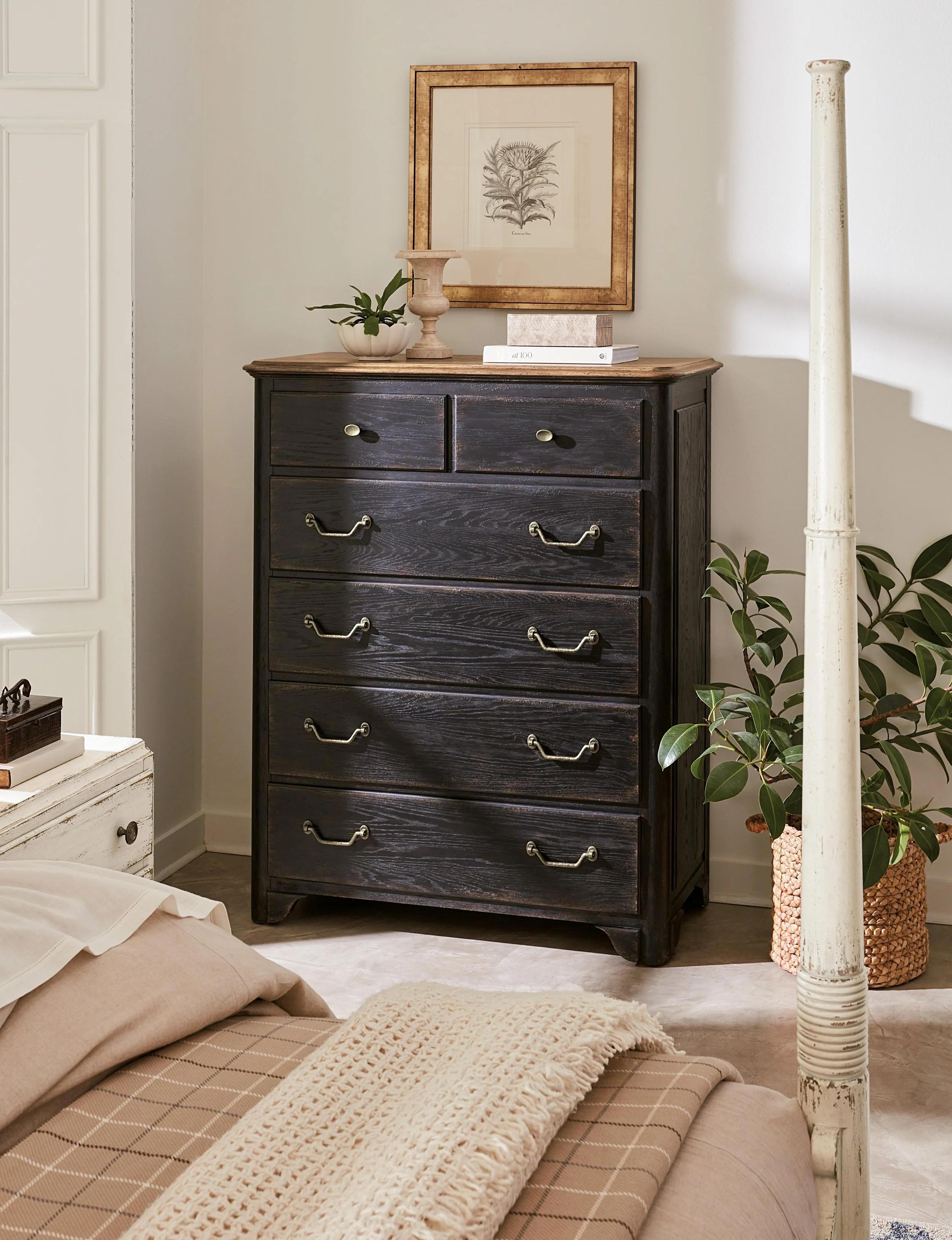 Molasses Americana Six-Drawer Chest