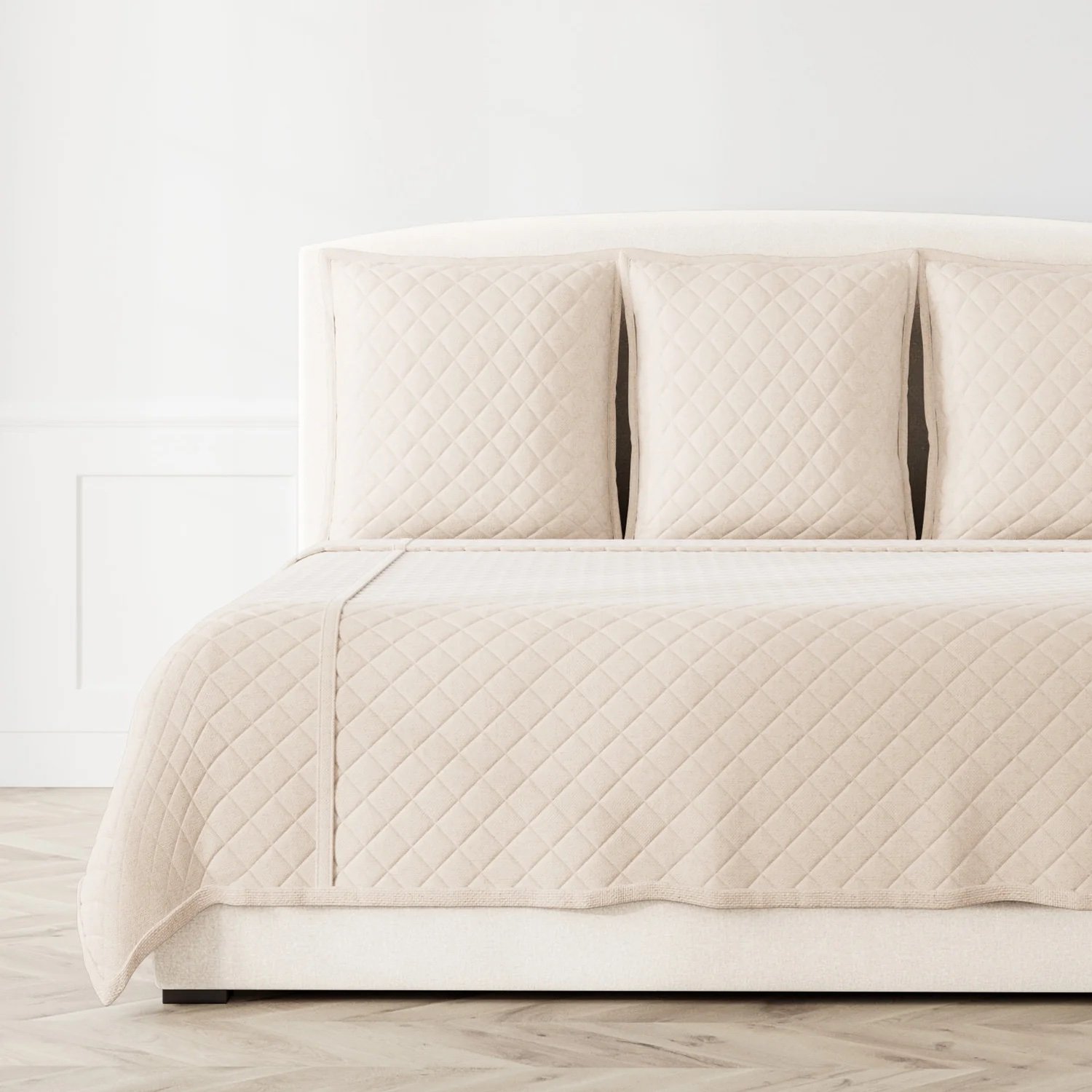 Baby Basket Coverlet Set - Sandstone