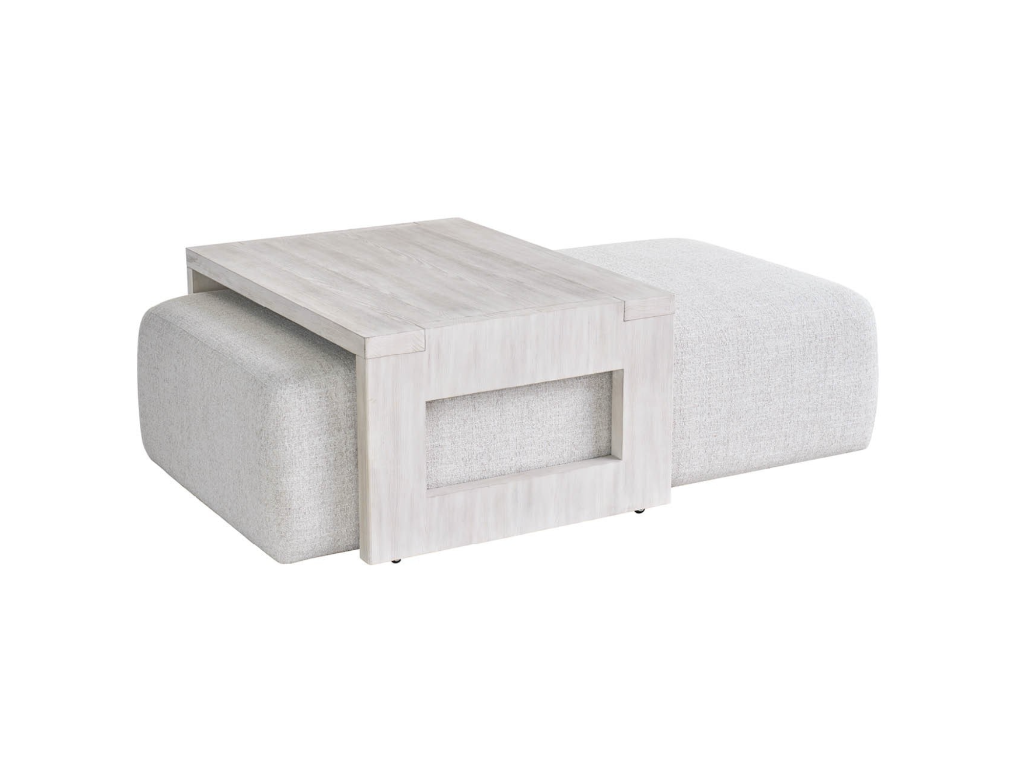 River Rock Nesting Cocktail Ottoman