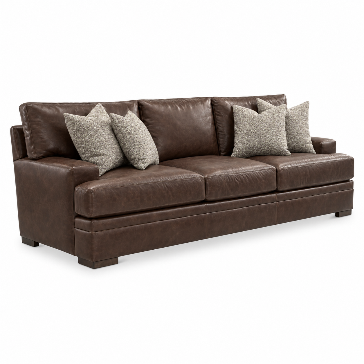 Customizable Leather Fairfax Sofa