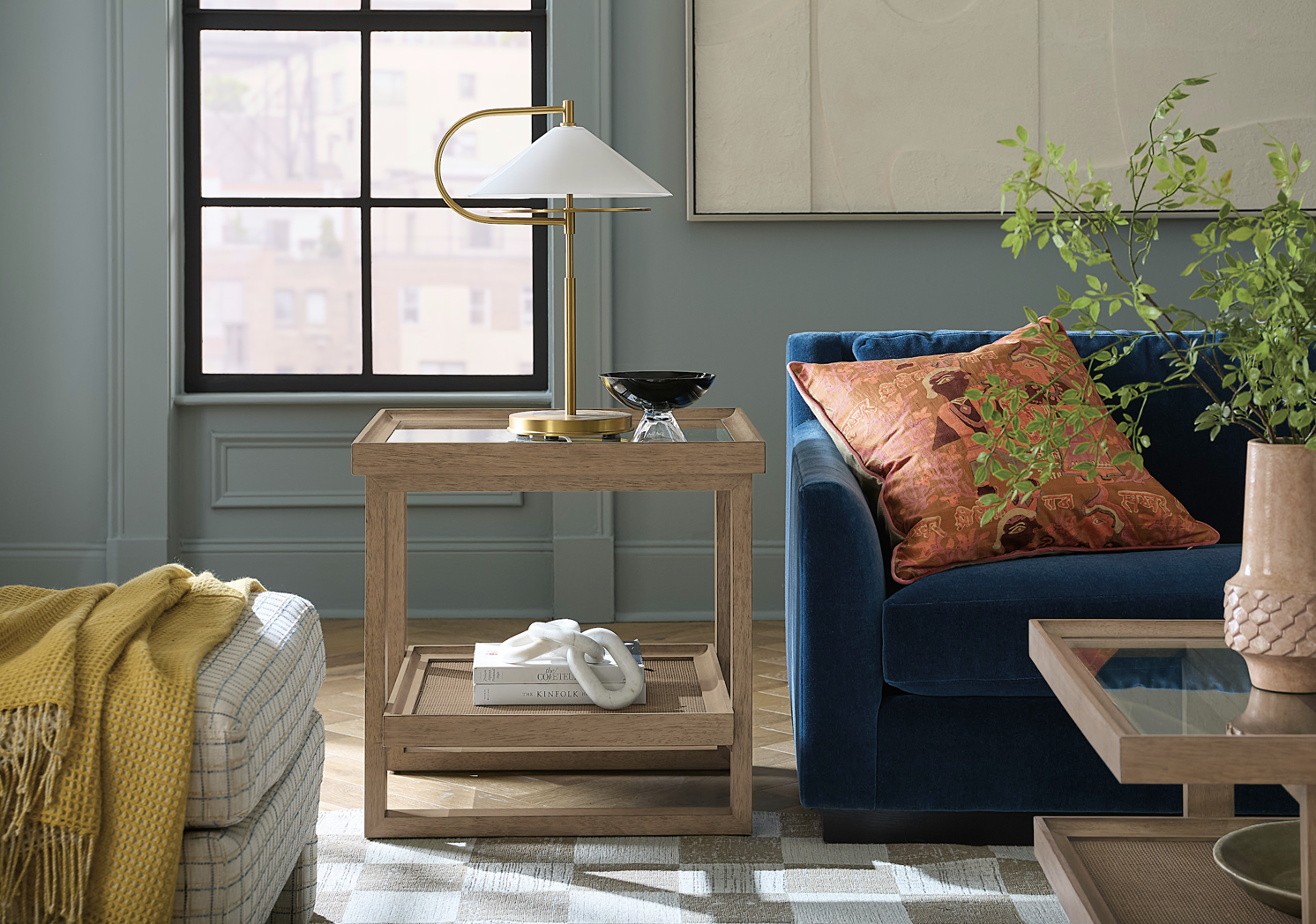 Sonnet Square End Table