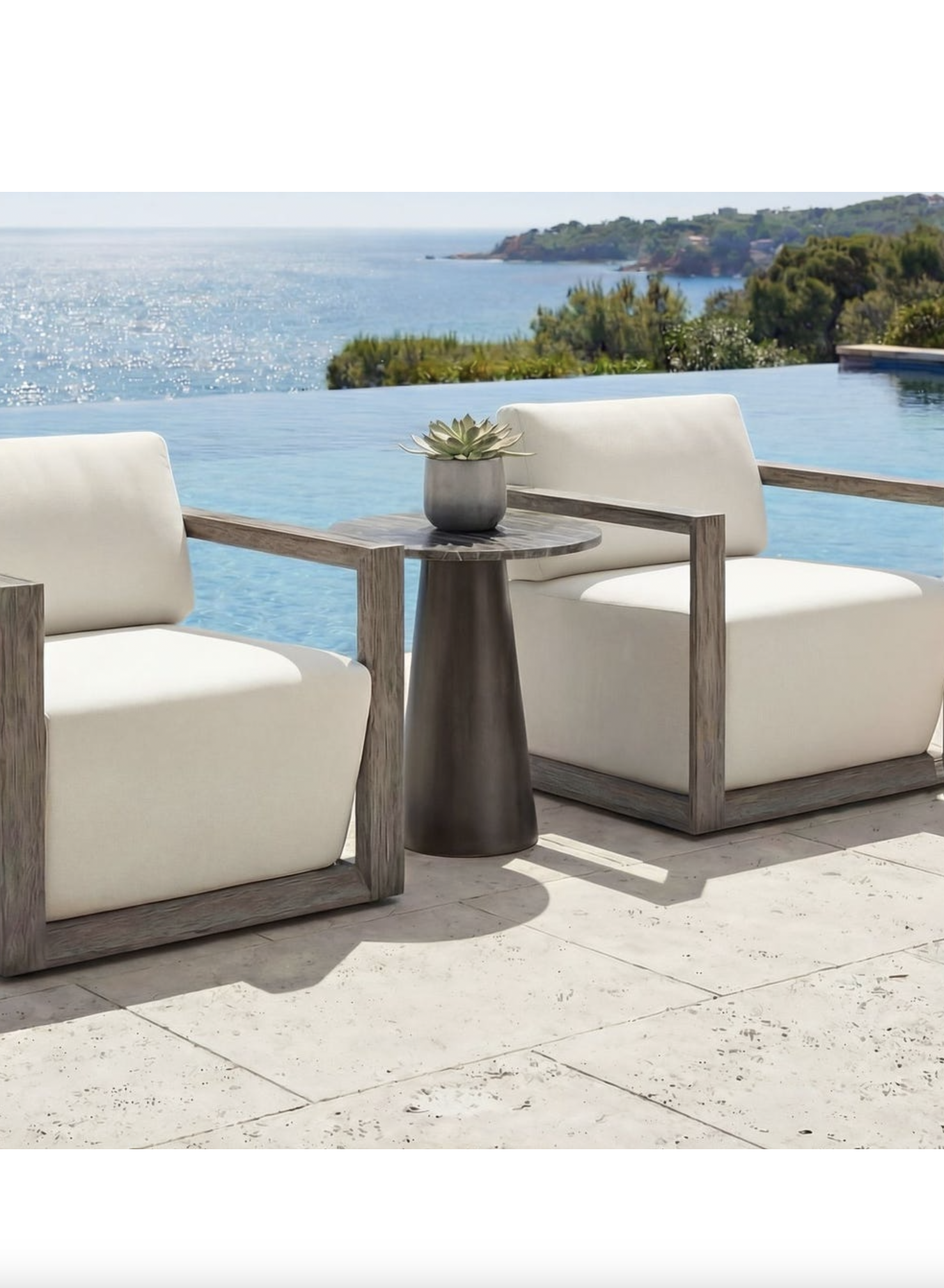 Bronze Midsummer Accent Table