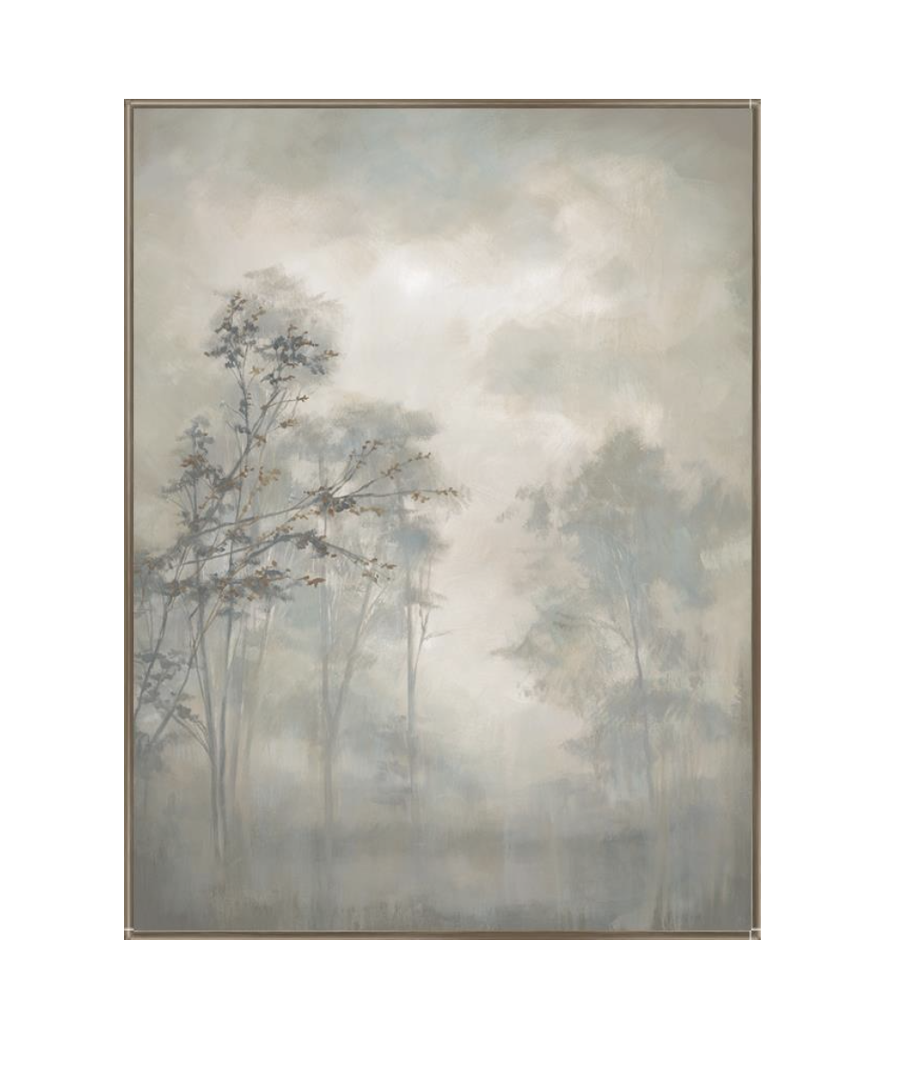 Winter Winds II Framed Canvas