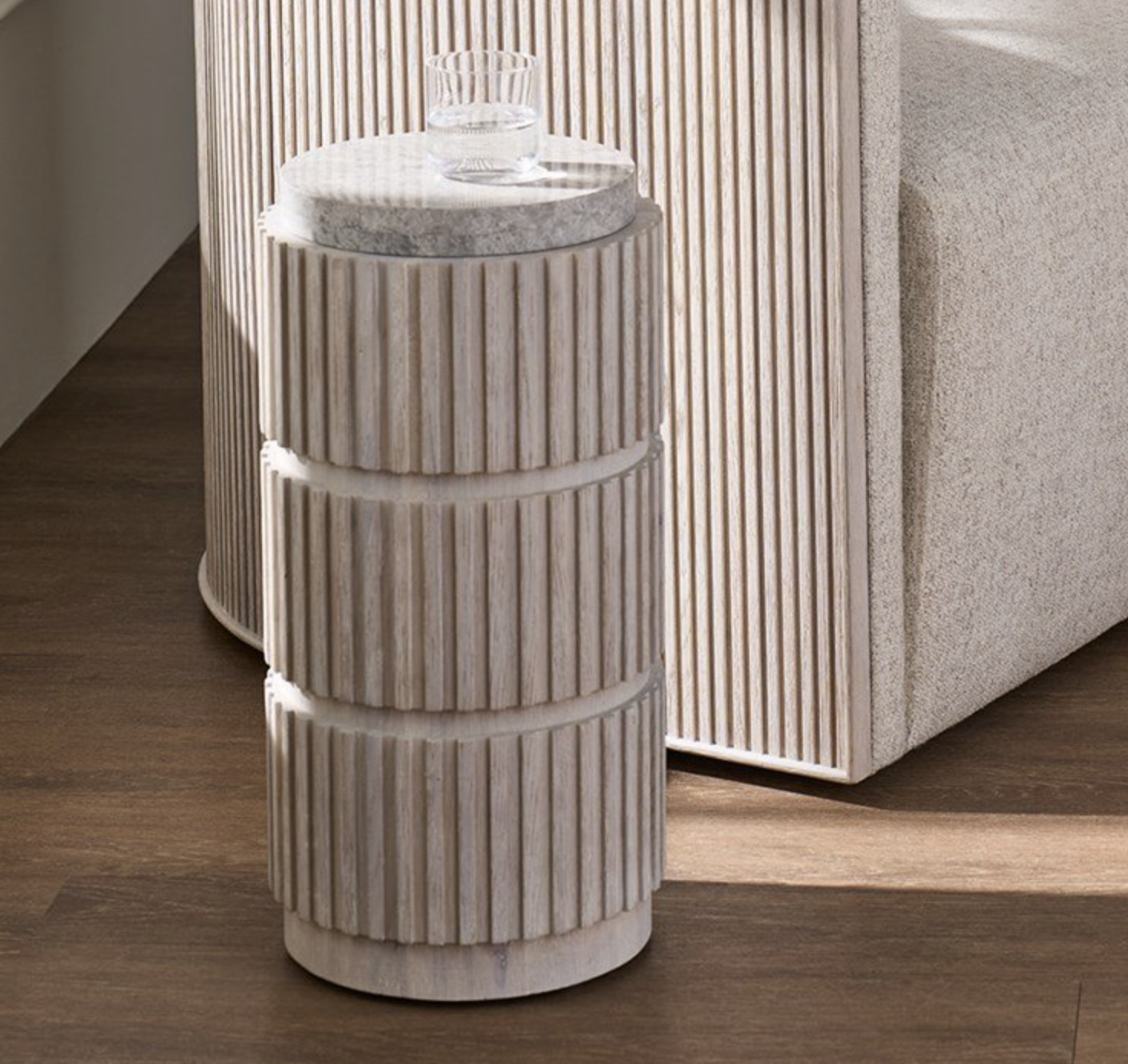 White Oak Carmen Spot Table