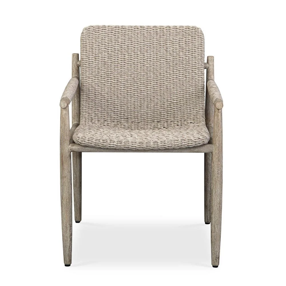 Oatmeal Sumba Outdoor Dining Chair