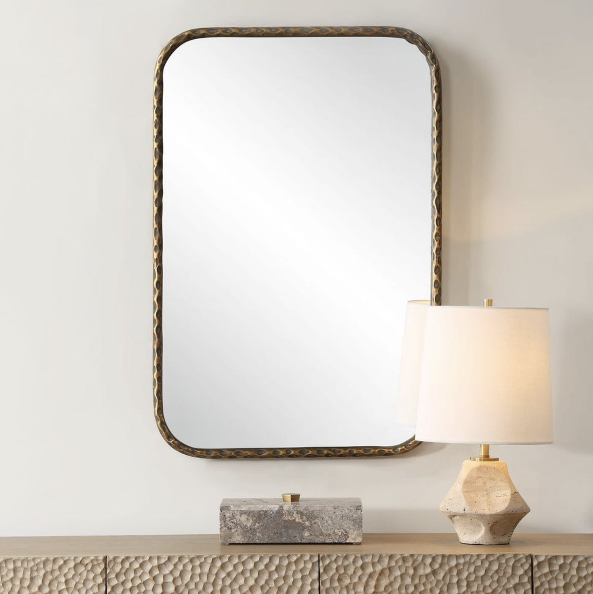 A Little Knotty Vanity Mirror