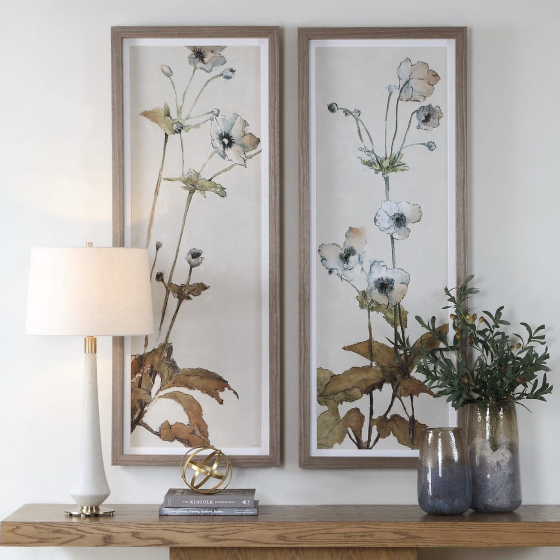 Garden Study Framed Prints