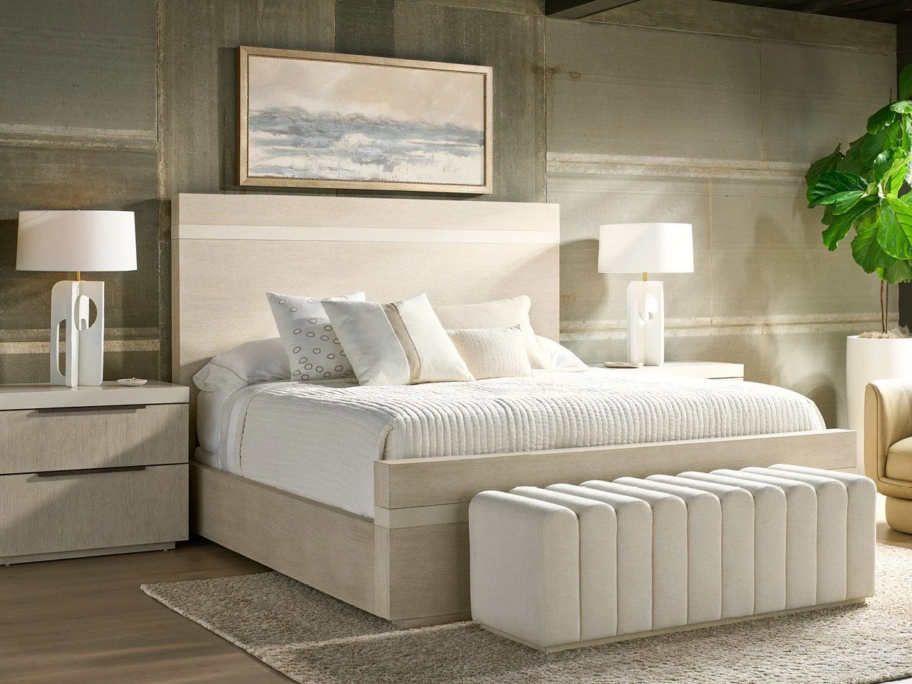 Quartz King Bed