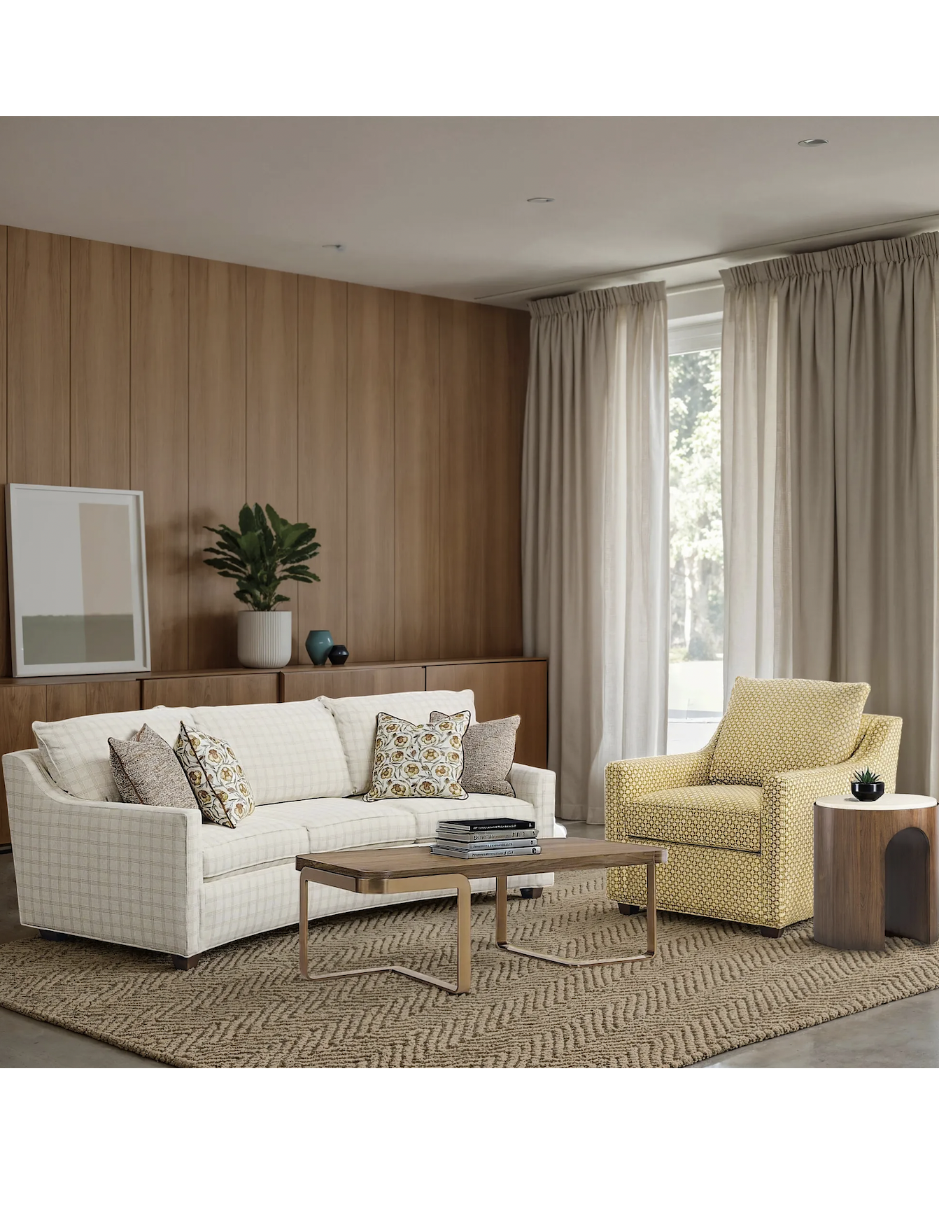 Customizable Dekker Conversation Sofa