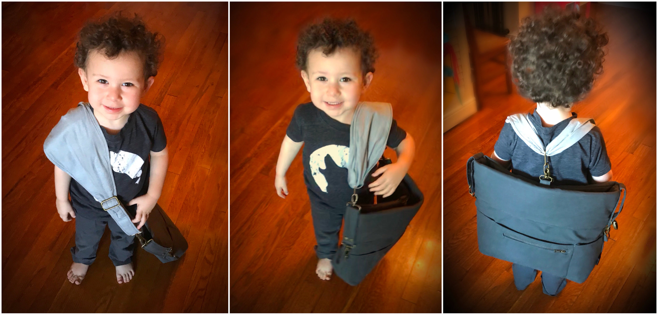 (as modeled by 2.5-year-old Hudson)
