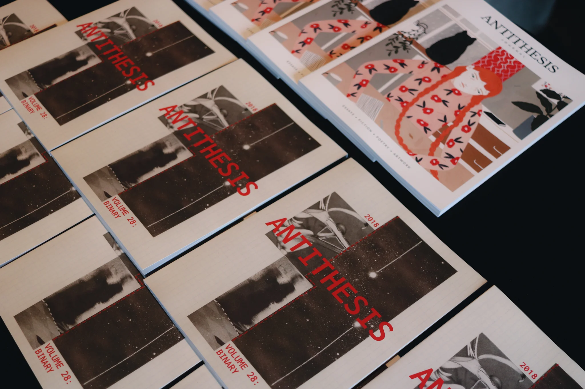 Antithesis issues from 2018 and 2017 – get a copy while you can!