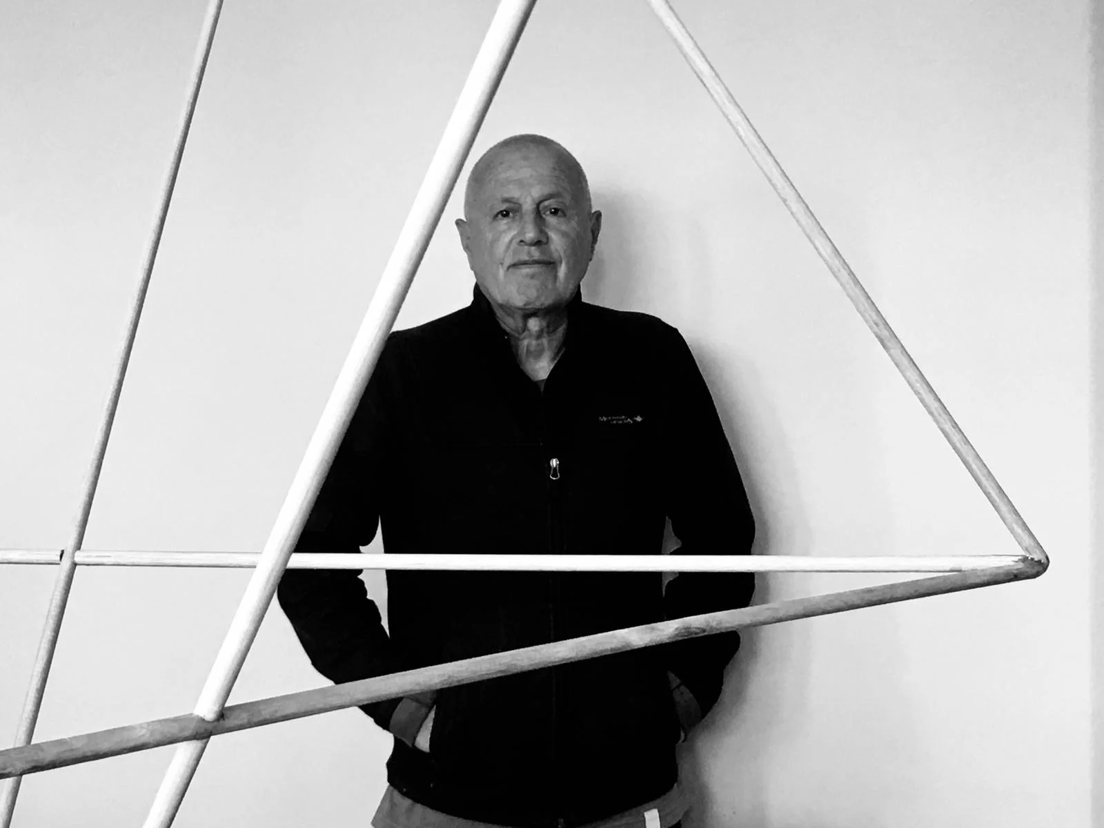 Artist Domenico de Clario. Photo by Laura Cionci, used with permission