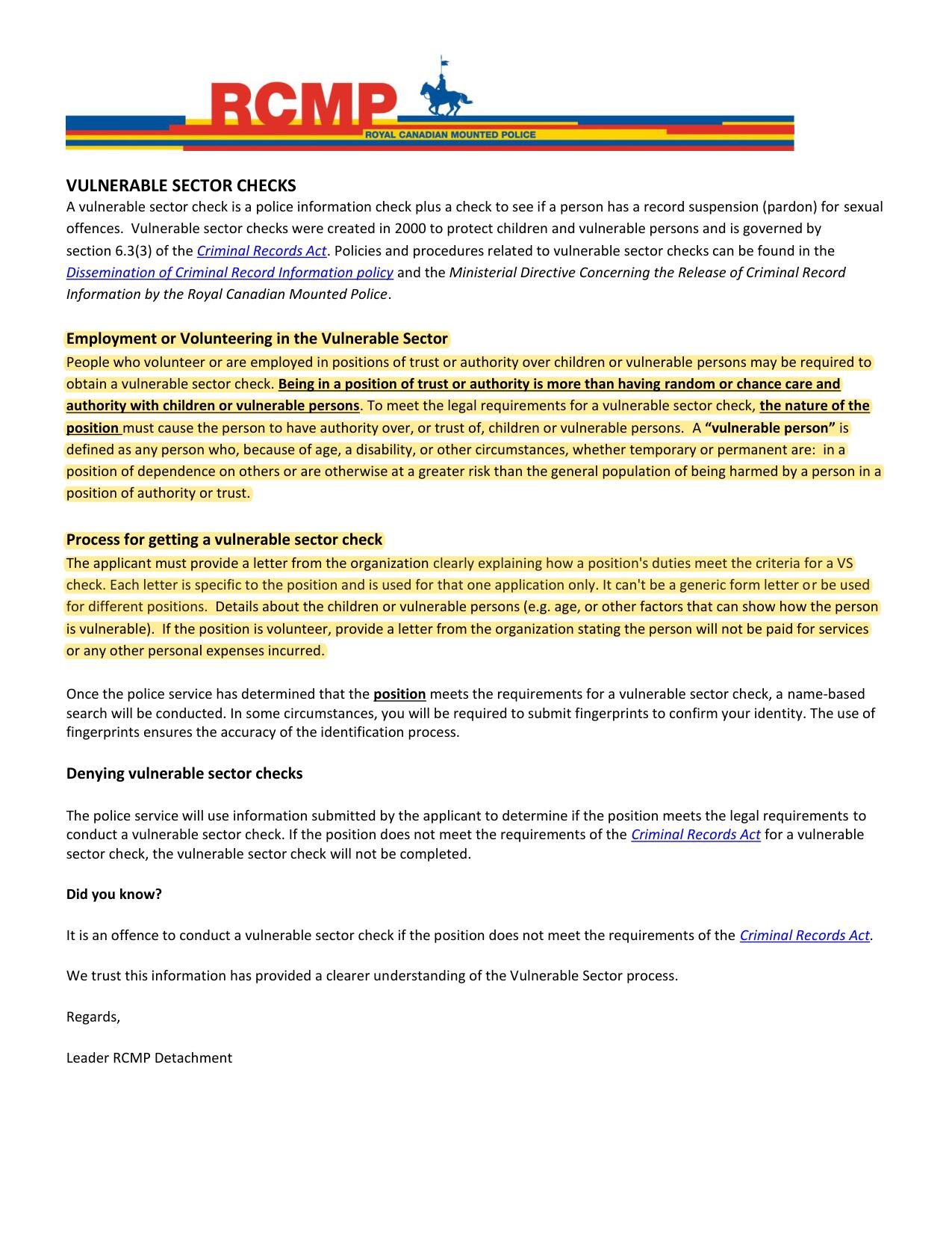 Vulnerable Sector Check - Criteria and Process Leader Detachment Information Letter.jpg