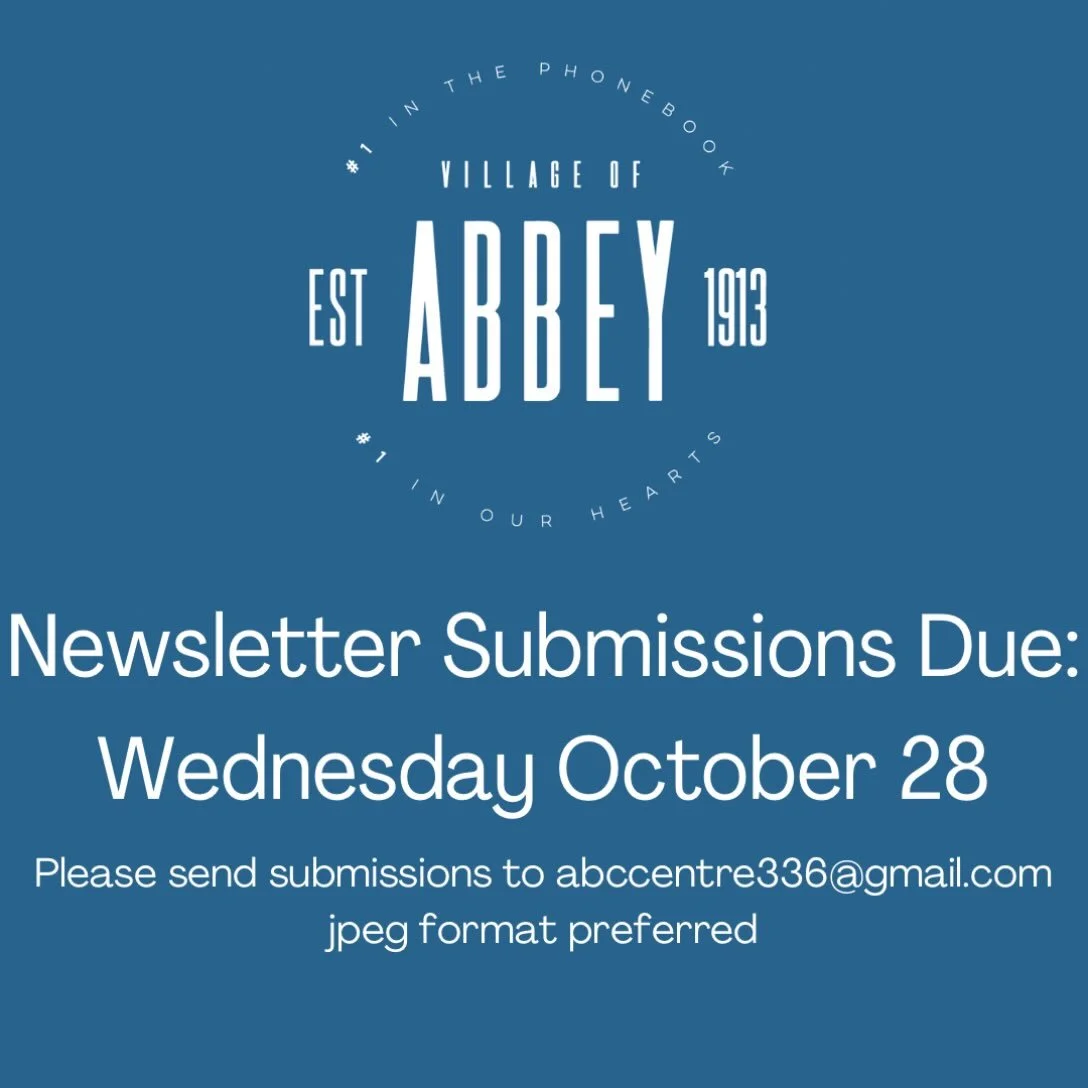 Please disregard the previous post regarding the newsletter deadline. It is October 28 📰