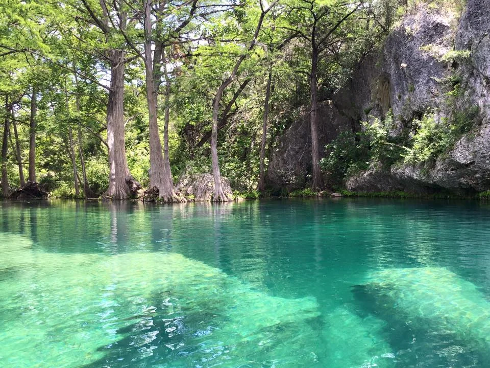The Blue Hole at John Knox Ranch, our New Story Retreat site!