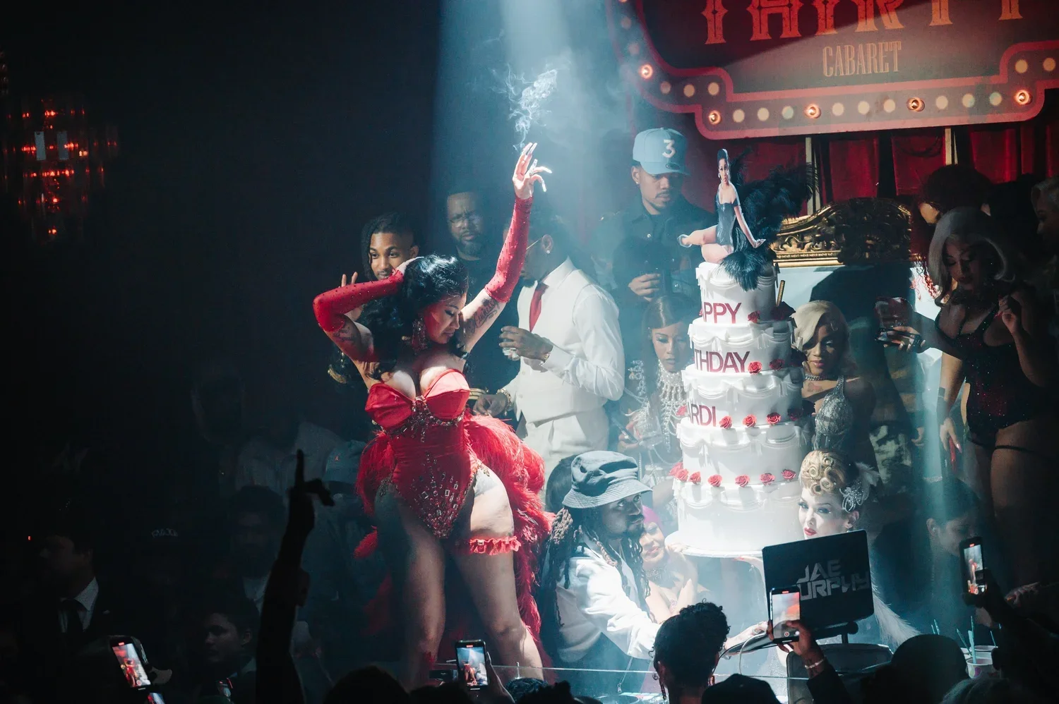 Cardi B birthday party