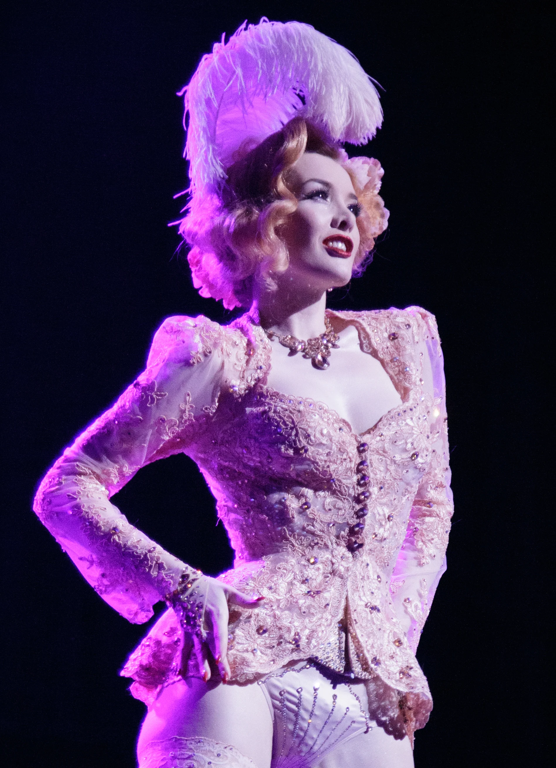 Queen of Burlesque Competition, New Orleans 2017 - 1st Runner Up Winner. Photo by Michael Sauer