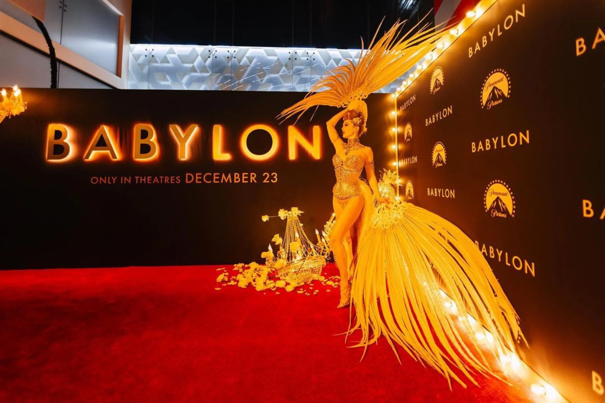 Babylon movie premiere