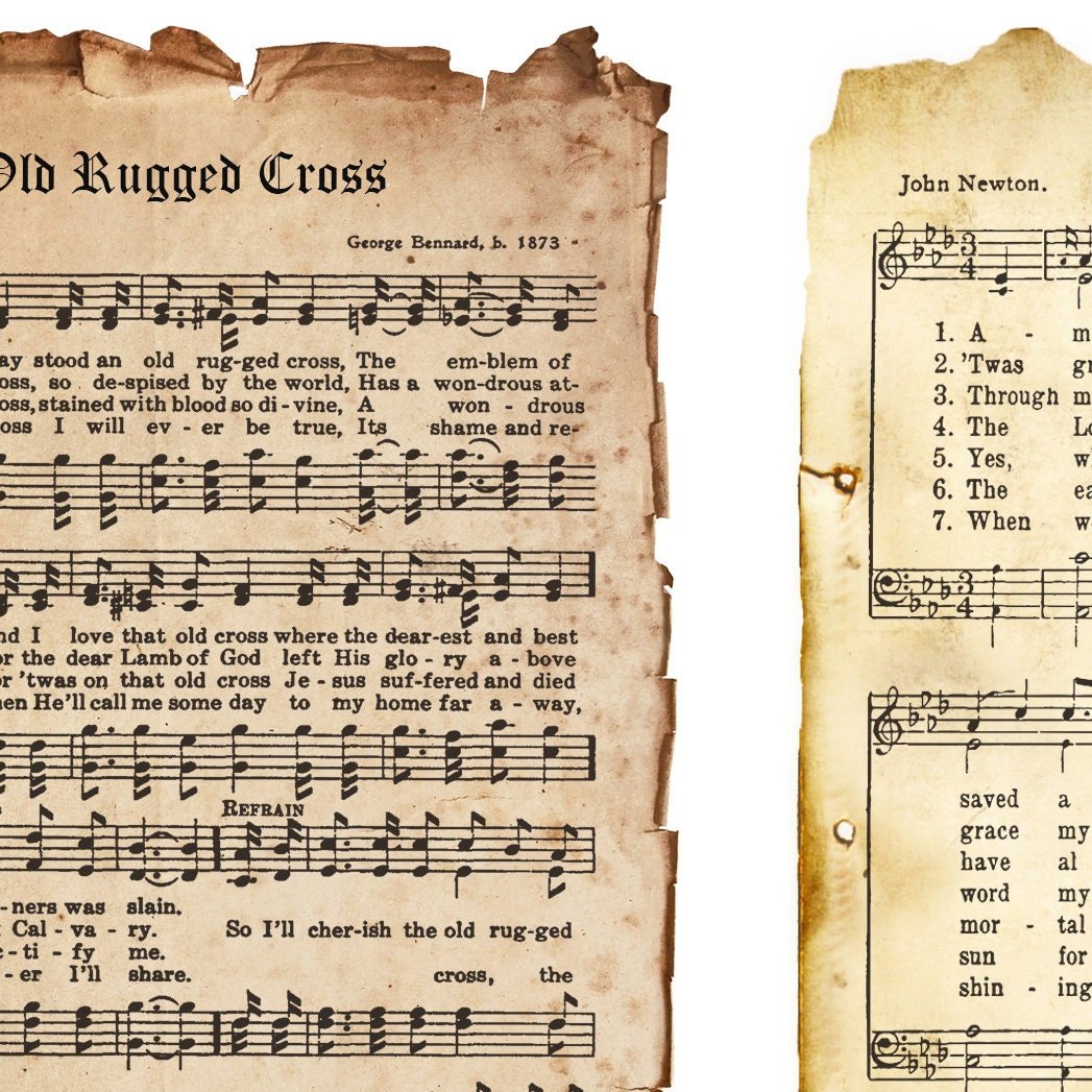 printable-tattered-hymn-cards-down-the-path-creations for Printable Free Printable Printable The Old Rugged Cross Sheet Music Printable Tattered Hymn Cards — Down the Path Creations for Printable Free Printable Printable The Old Rugged Cross Sheet Music