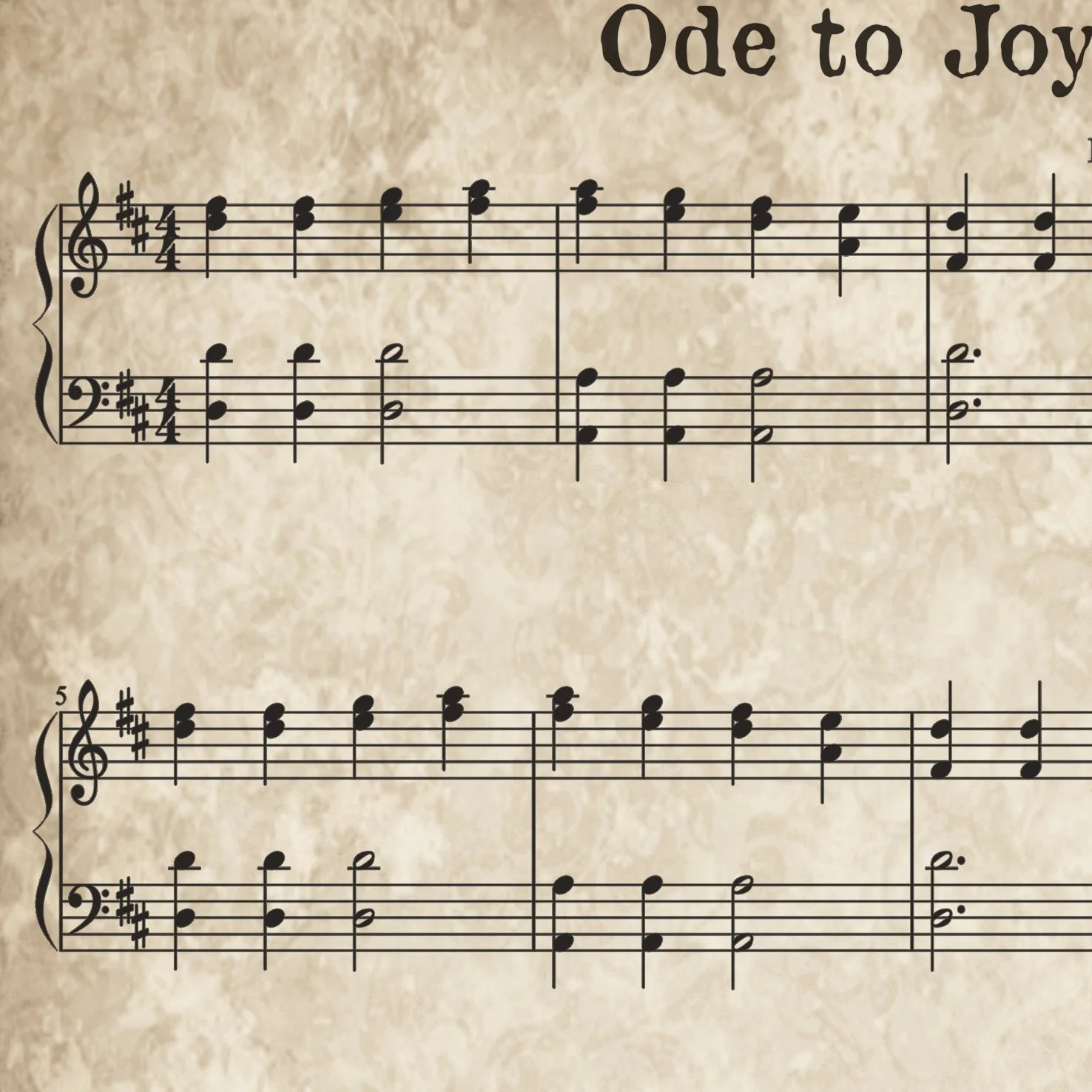 ode-to-joy-printable-vintage-sheet-music-down-the-path-creations for Free Printable Ode To Joy Sheet Music For Piano Ode to Joy, Printable Vintage Sheet Music — Down the Path Creations for Free Printable Ode To Joy Sheet Music For Piano