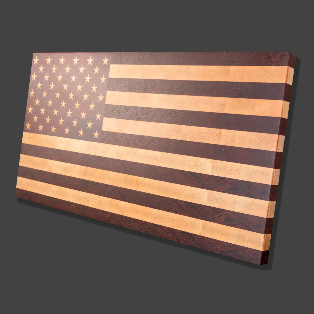 American Flag Cutting Board — Emanate Gallery Fine Art & Custom Framing