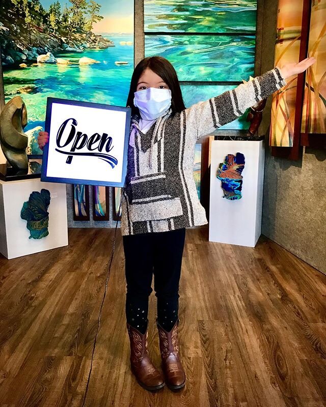 It's a new season! As the beauty of spring surrounds us we are so elated to announce that we are officially OPEN for business once again! We have made some necessary health conscious adjustments here at the gallery to provide the safest possible expe
