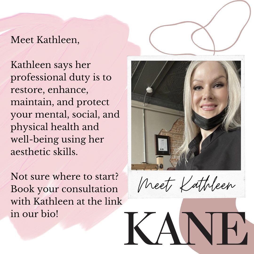 Have you met Kathleen? If the answer is no, we&rsquo;ve got to change that!!! Link in bio to book your next appointment with Kathleen! 

@bloommedic_ is amazing, if we do say so ourselves! 💕💕💕

#kaneskin #niagarainjectors #fonthillbotoxandfiller #