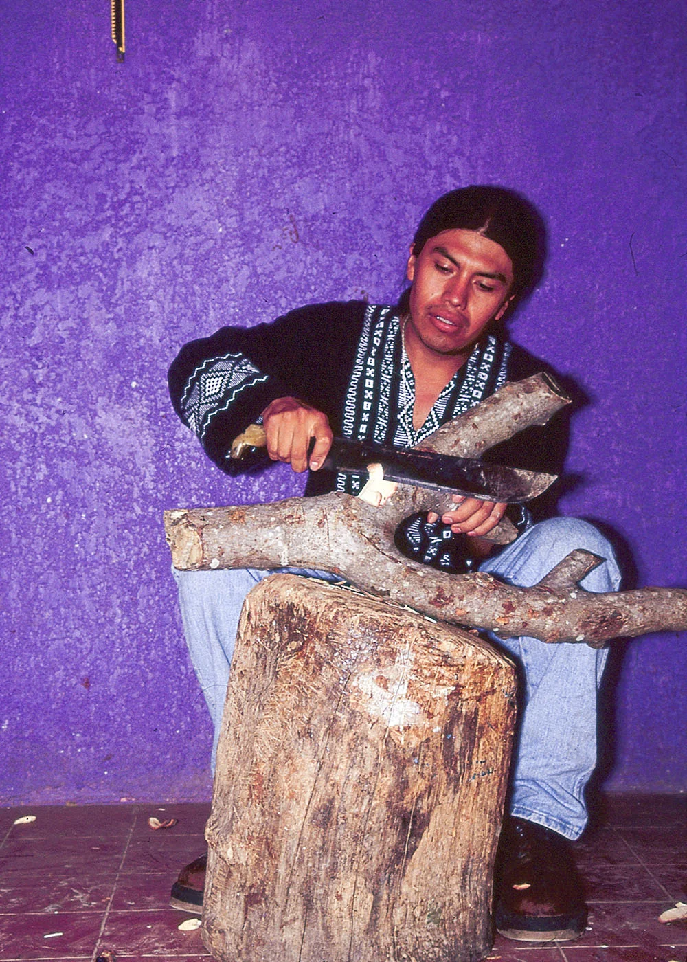 Friends of Oaxacan Folk Art — Woodcarving #100.jpg